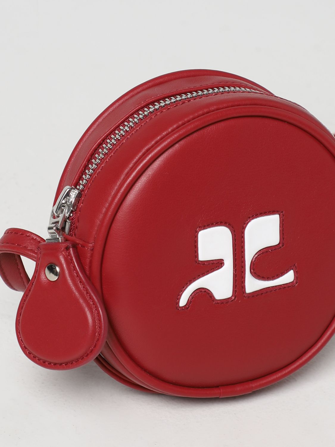 Mini bolso Courrèges: Mini bolso Courrèges para mujer rojo 3