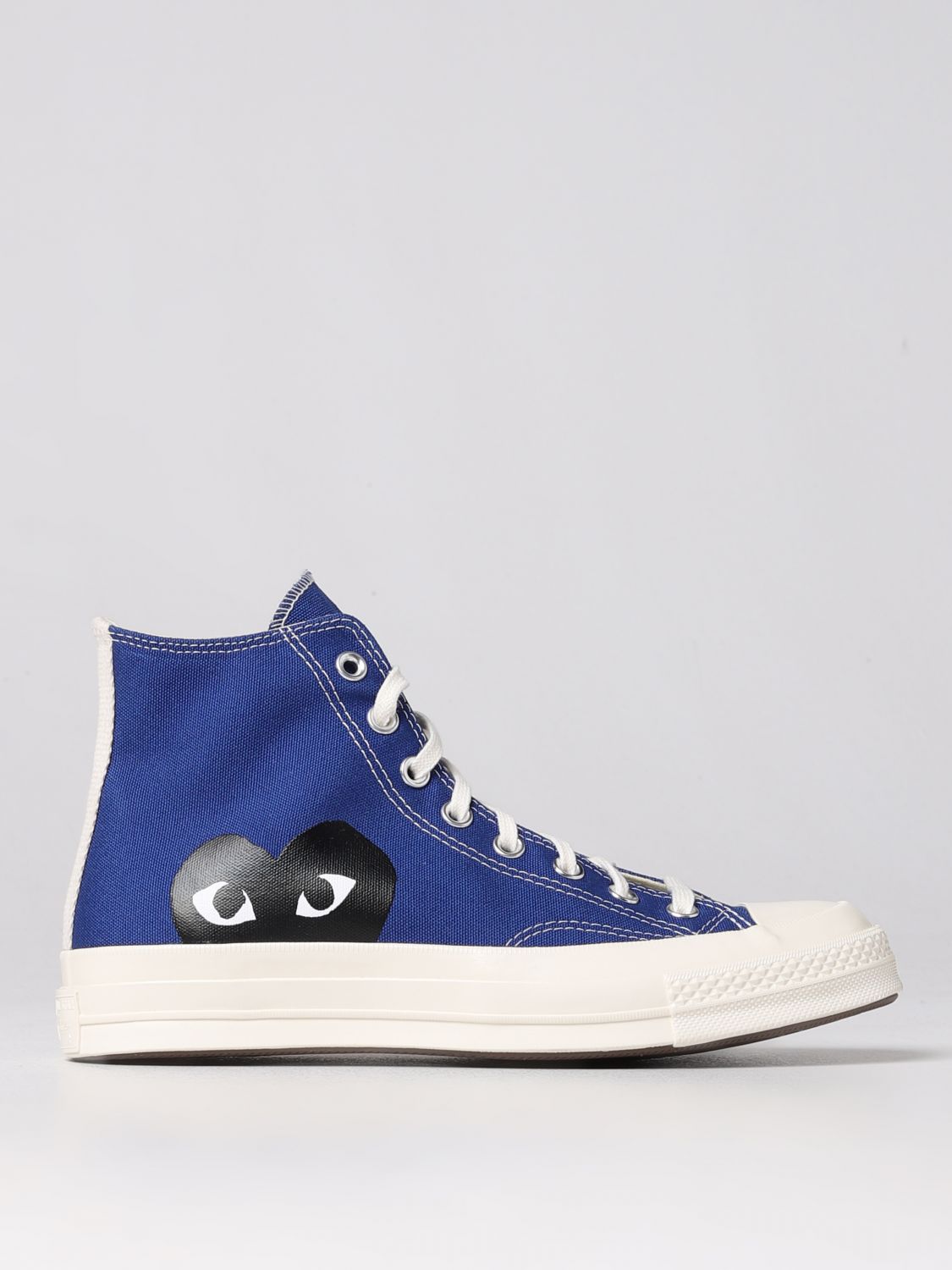 Shop Comme Des Garçons Play X Converse Sneakers  Men Color Blue