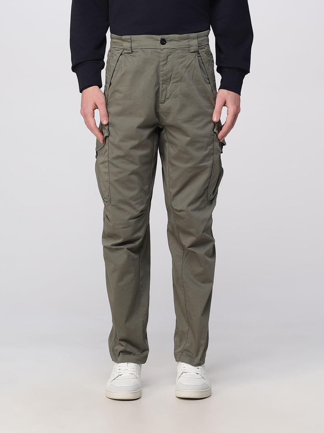 C.P. COMPANY: pants for man - Green | C.p. Company pants ...