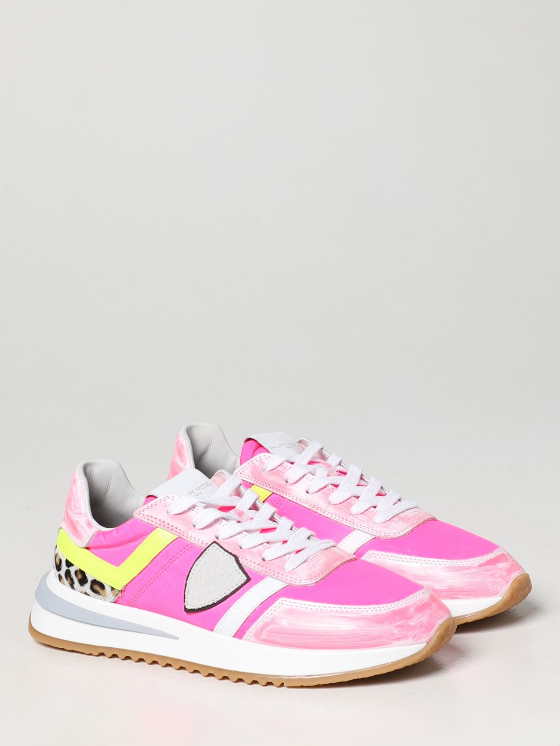 Sneakers Philippe Model: Philippe Model sneakers for woman fuchsia 2
