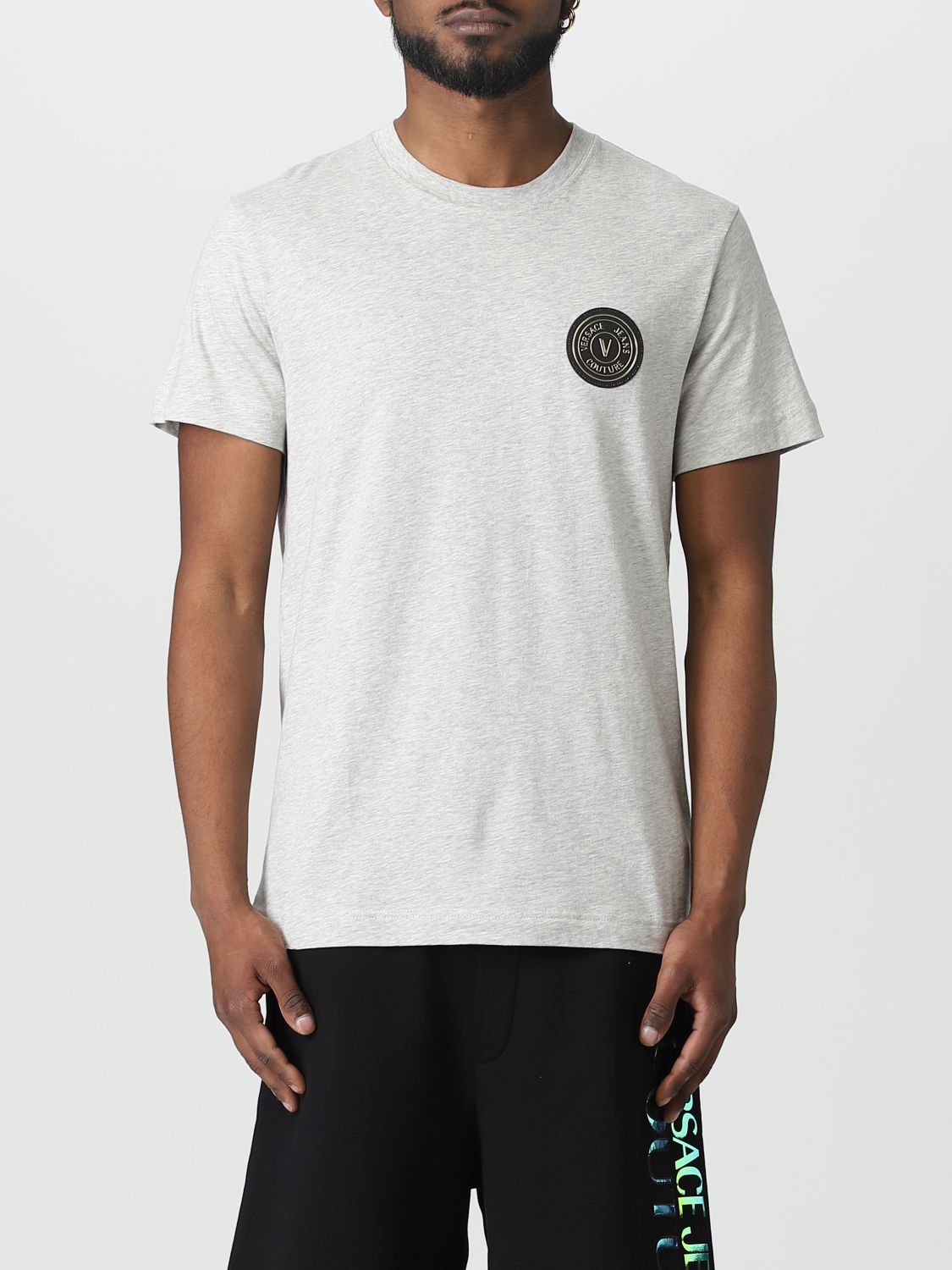 Versace Jeans Couture T-shirt  Men Color Grey