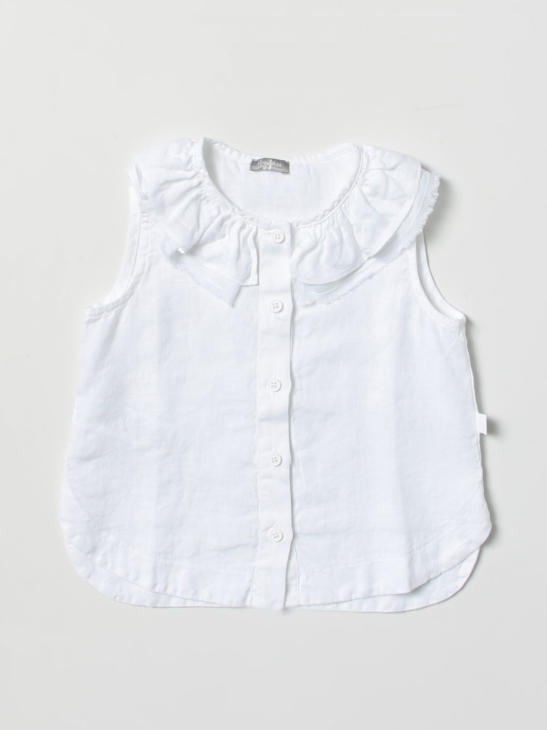 Il Gufo Kids' Bluse  Kinder Farbe Weiss In White