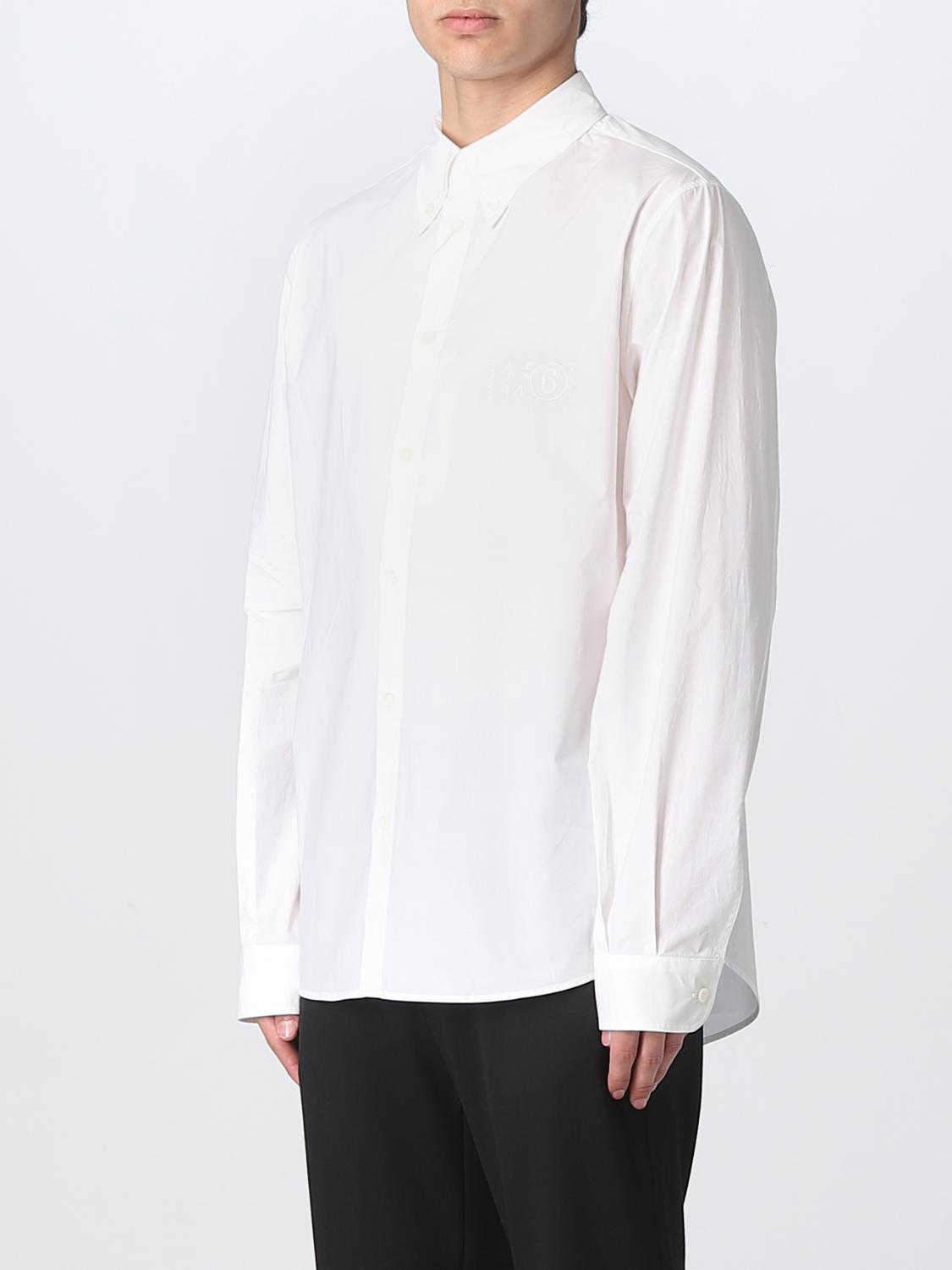 MM6 MAISON MARGIELA: shirt for man - White | Mm6 Maison Margiela shirt ...