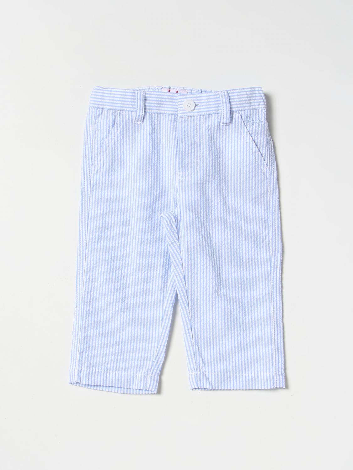 Il Gufo Babies' Hose  Kinder Farbe Hellblau In Gnawed Blue