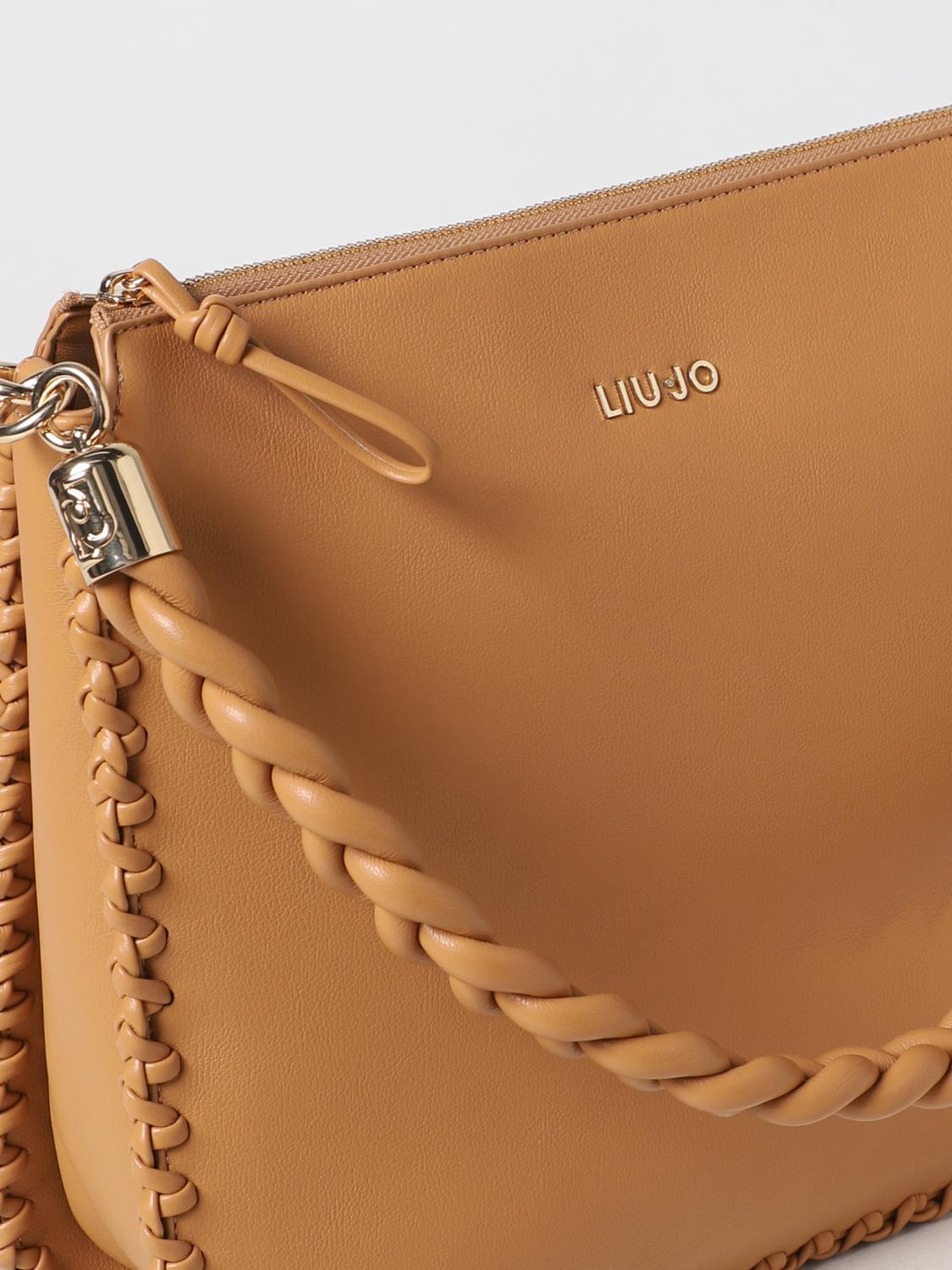 LIU JO Borsa Shopping In Ecopelle - Capiente Con Zip E Cinturino Regolabile - Foto 8