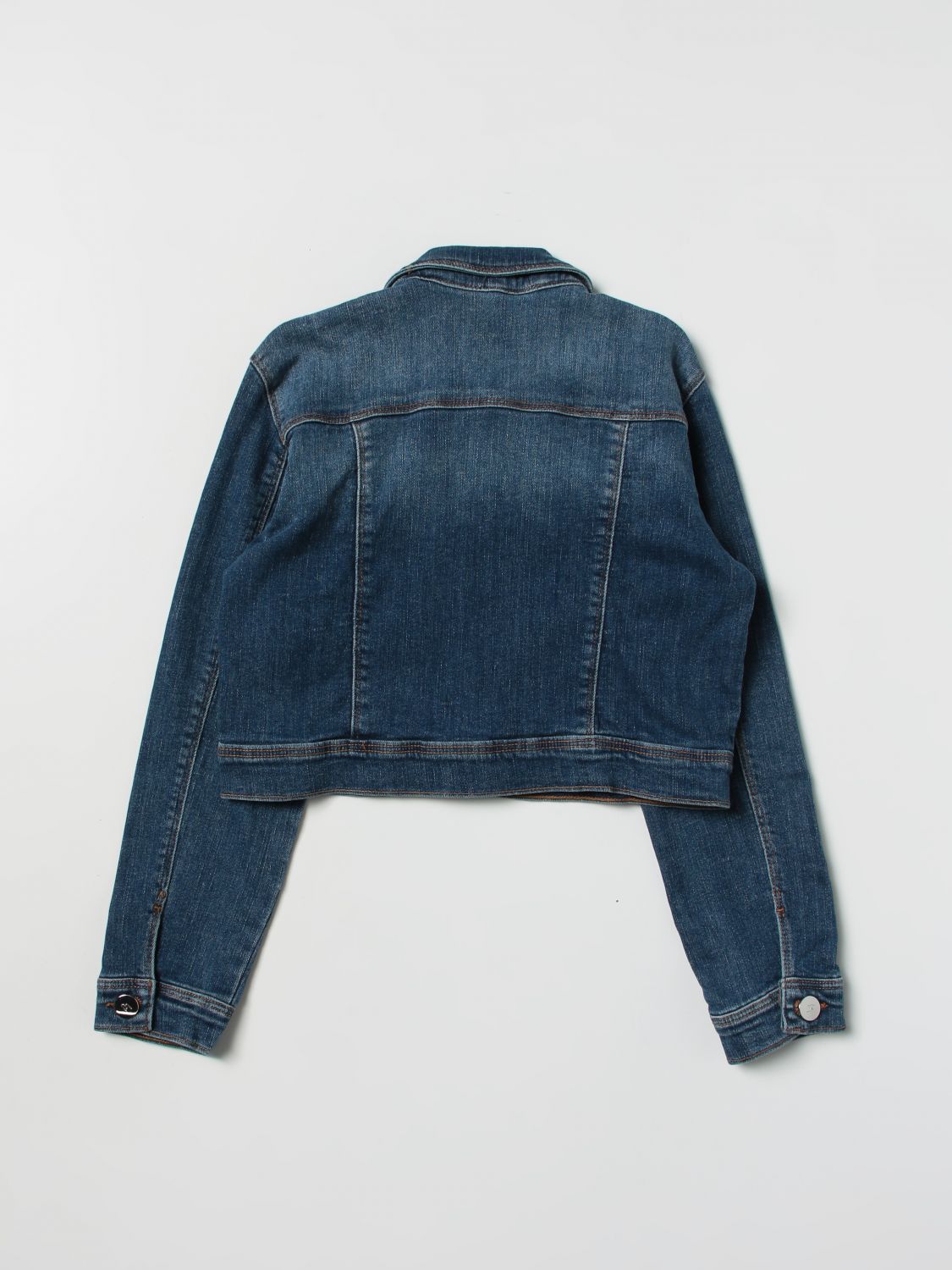 LIU JO KIDS: jacket for girls - Denim | Liu Jo Kids jacket GA3011D3246 ...