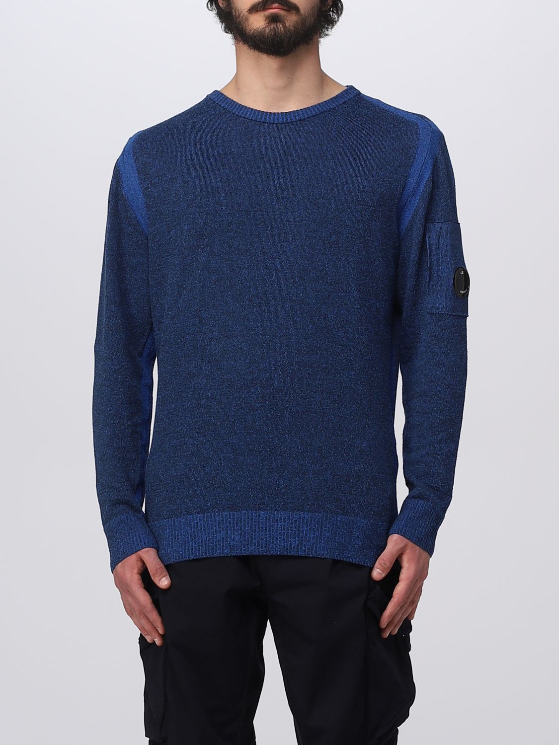 C.P. COMPANY：セーター メンズ - ブルー | GIGLIO.COMオンラインの