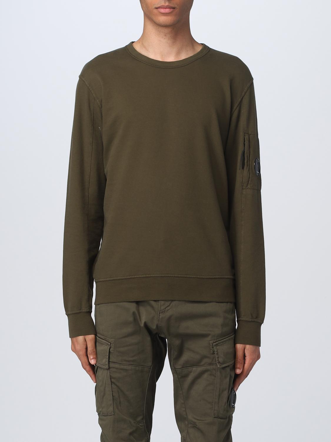 C.p. Company Sweatshirt  Men Color Green