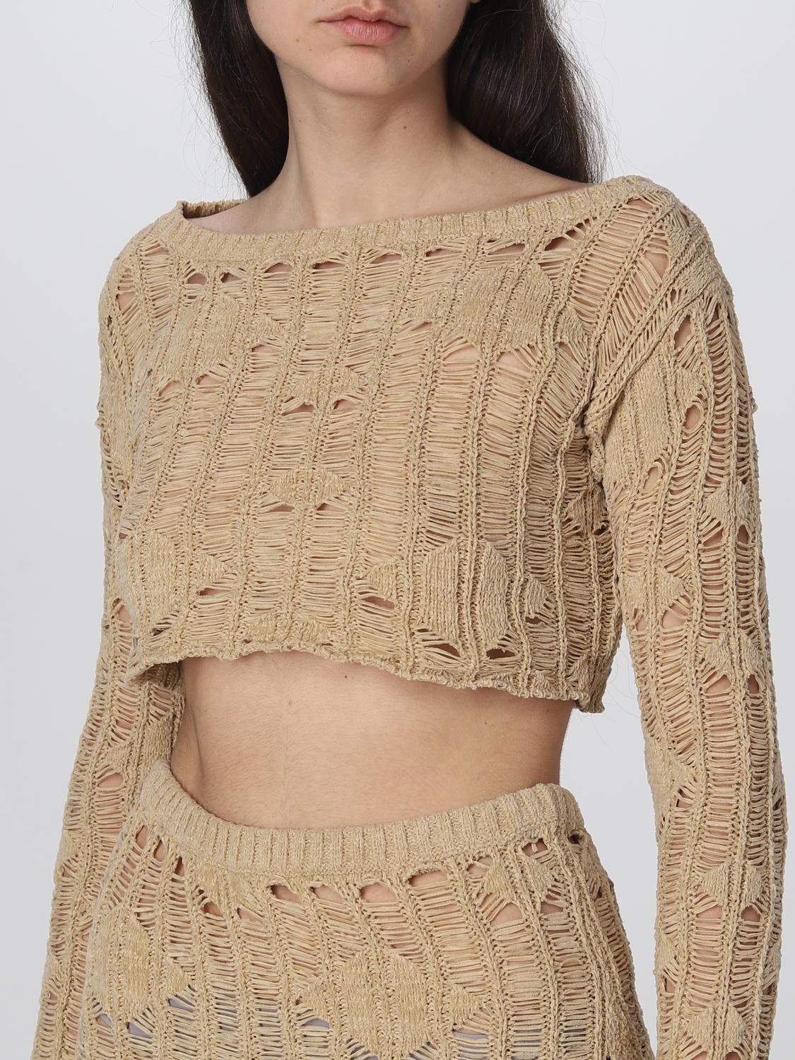 Юбка Semicouture: Юбка Semicouture для нее коричневый 4