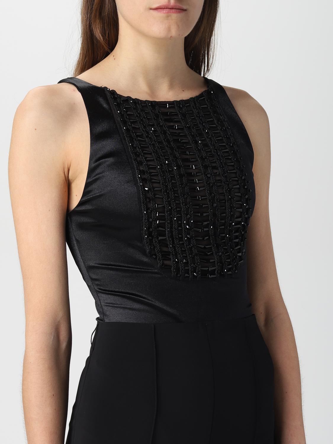 ELISABETTA FRANCHI: body for woman - Black | Elisabetta Franchi body ...