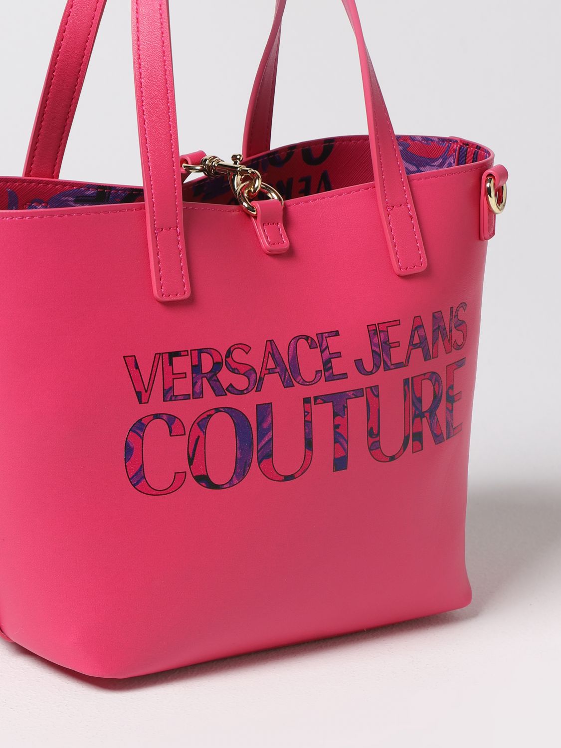 VERSACE JEANS COUTURE：ハンドバッグ レディース - ピンク | GIGLIO