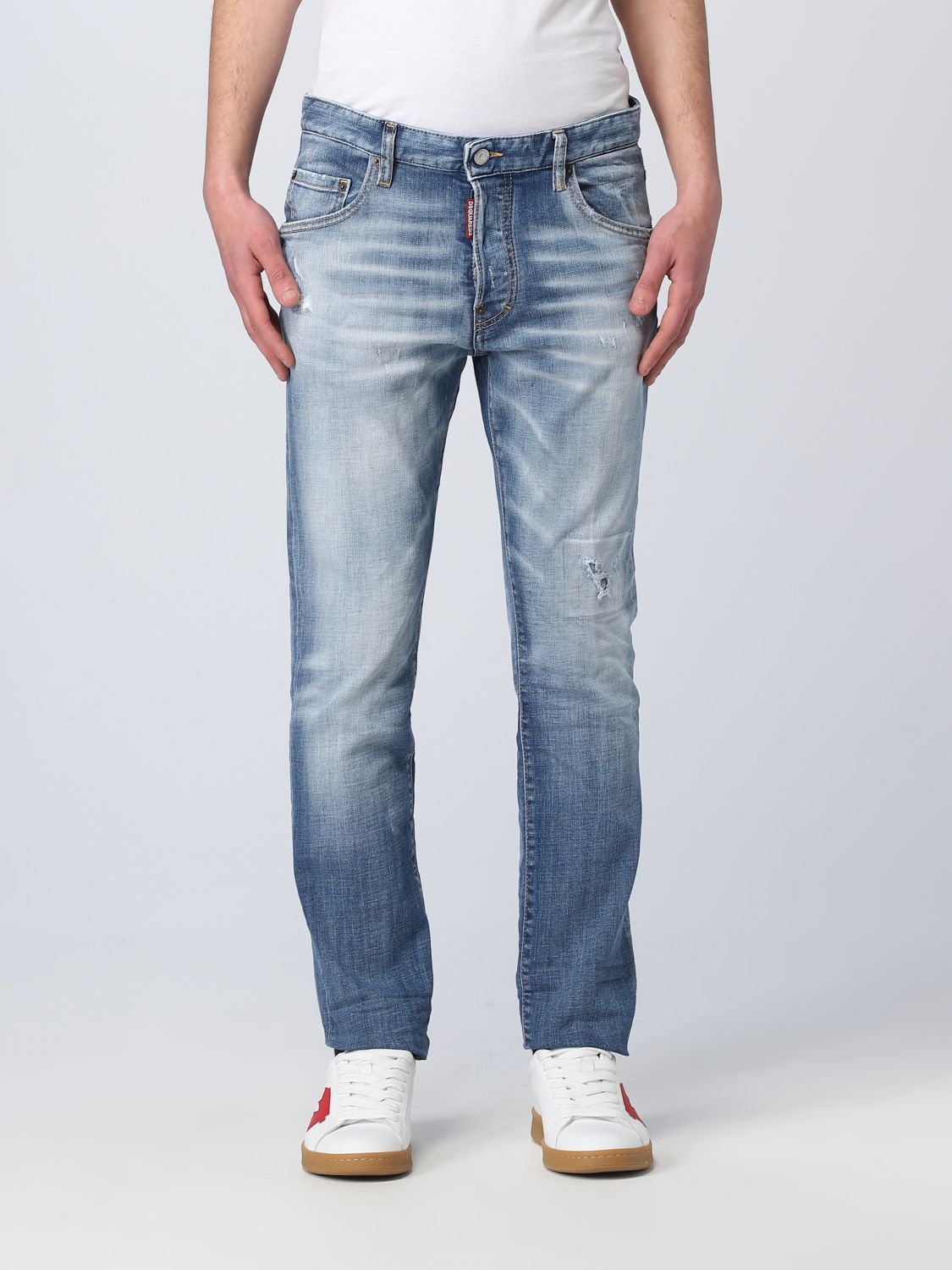 Jeans Dsquared2: Jeans Dsquared2 in denim azzurro 1