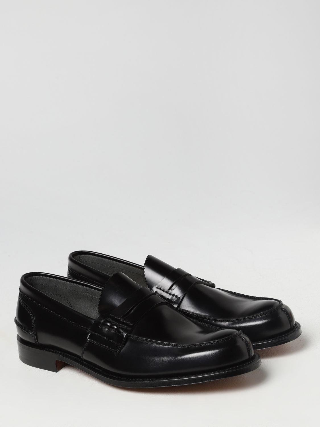 CHURCH'S: loafers for man - Black | Church's loafers EDB0039LG online ...