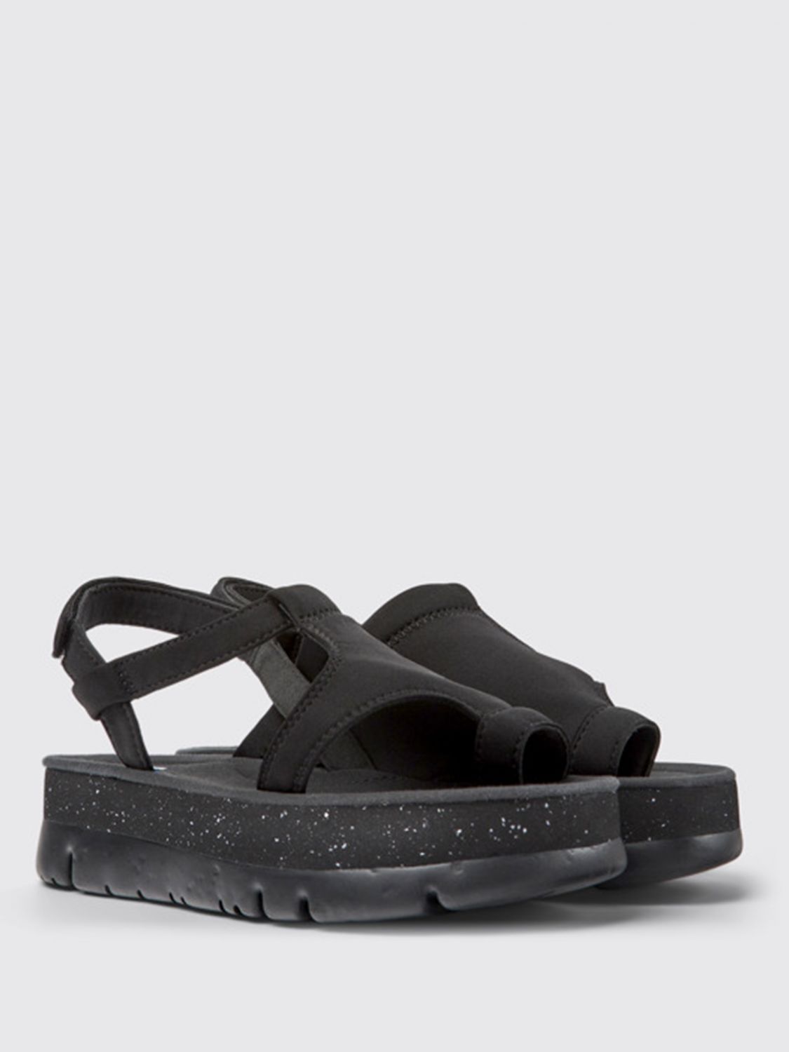 CAMPER: flat sandals for woman - Black | Camper flat sandals K201543 ...