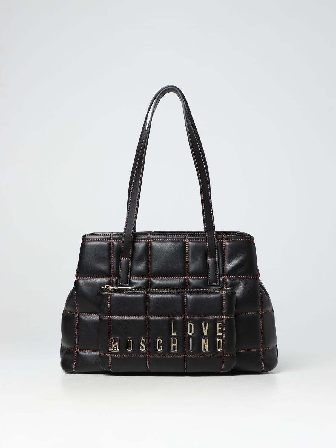 LOVE MOSCHINO tote bags for woman Black Love Moschino tote bags