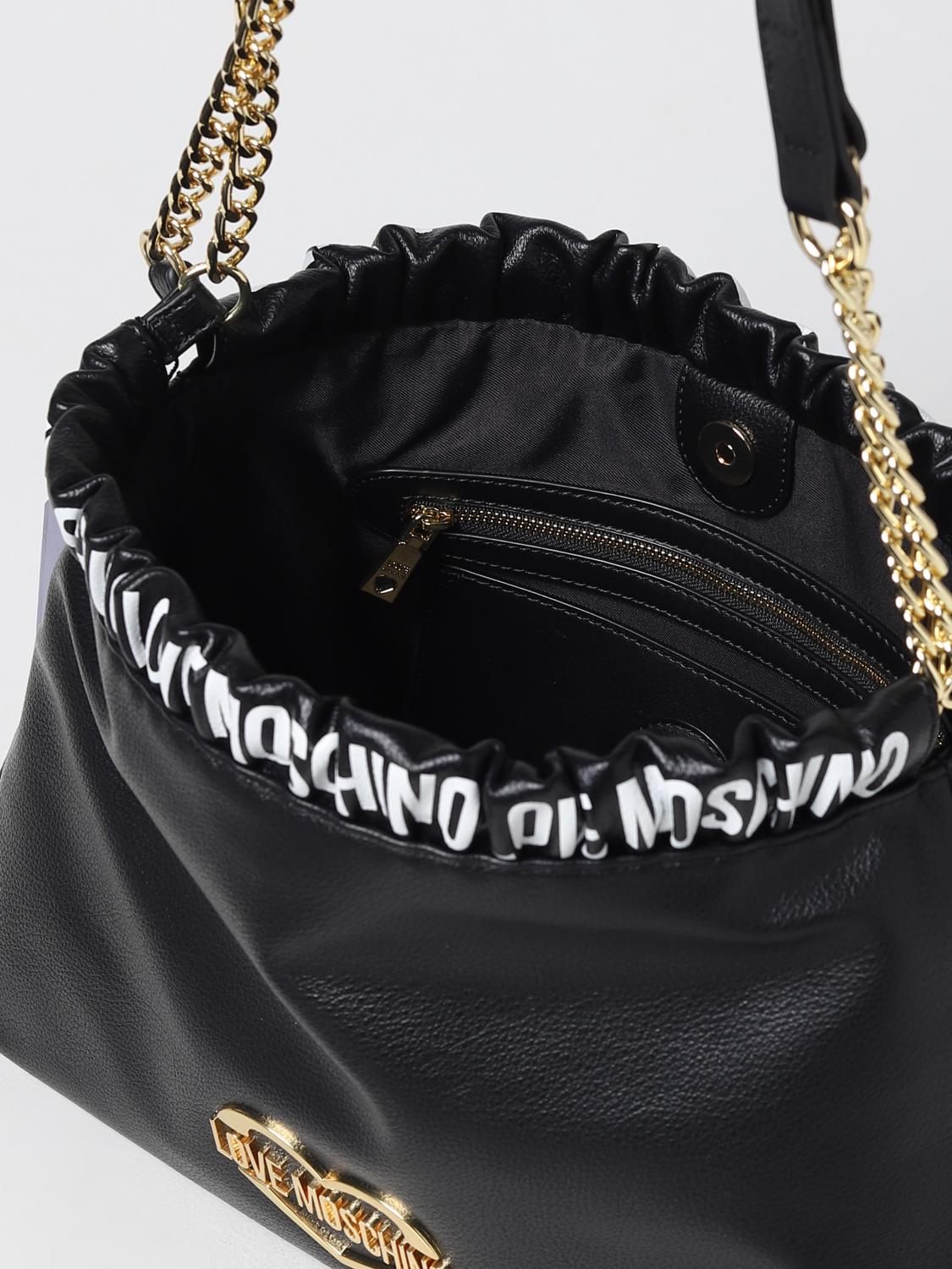 LOVE MOSCHINO handbag for woman Black Love Moschino handbag