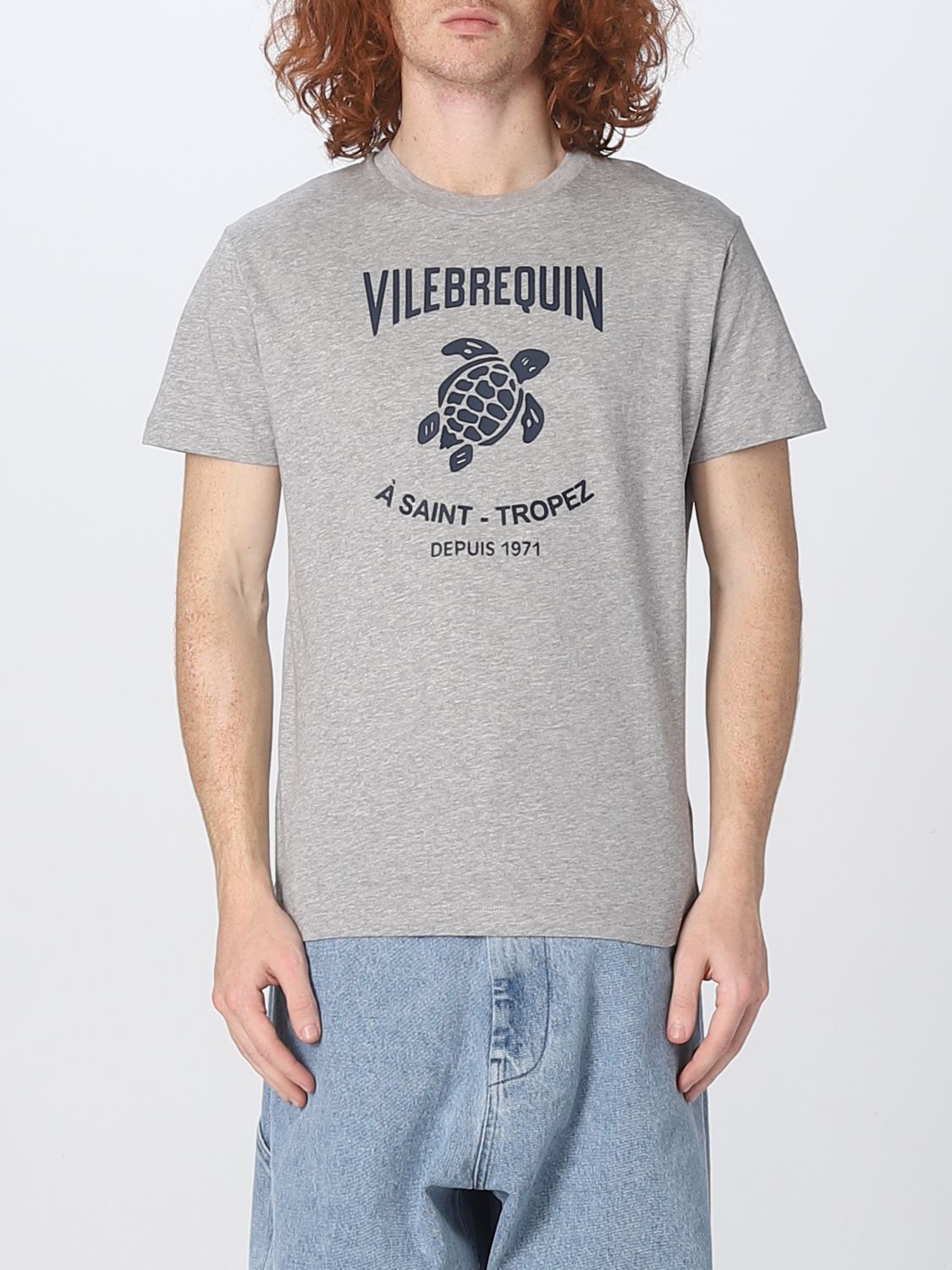 Vilebrequin T-shirt  Men Color Grey