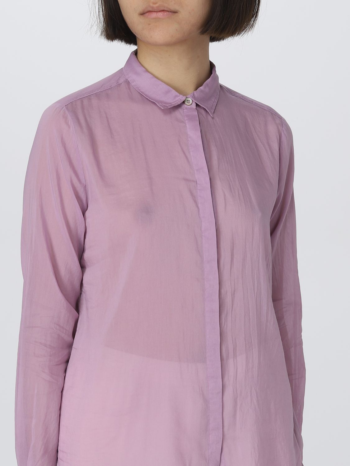 Ambient Patch misdrijf FORTE FORTE: shirt for woman - Lilac | Forte Forte shirt 10092 online on  GIGLIO.COM
