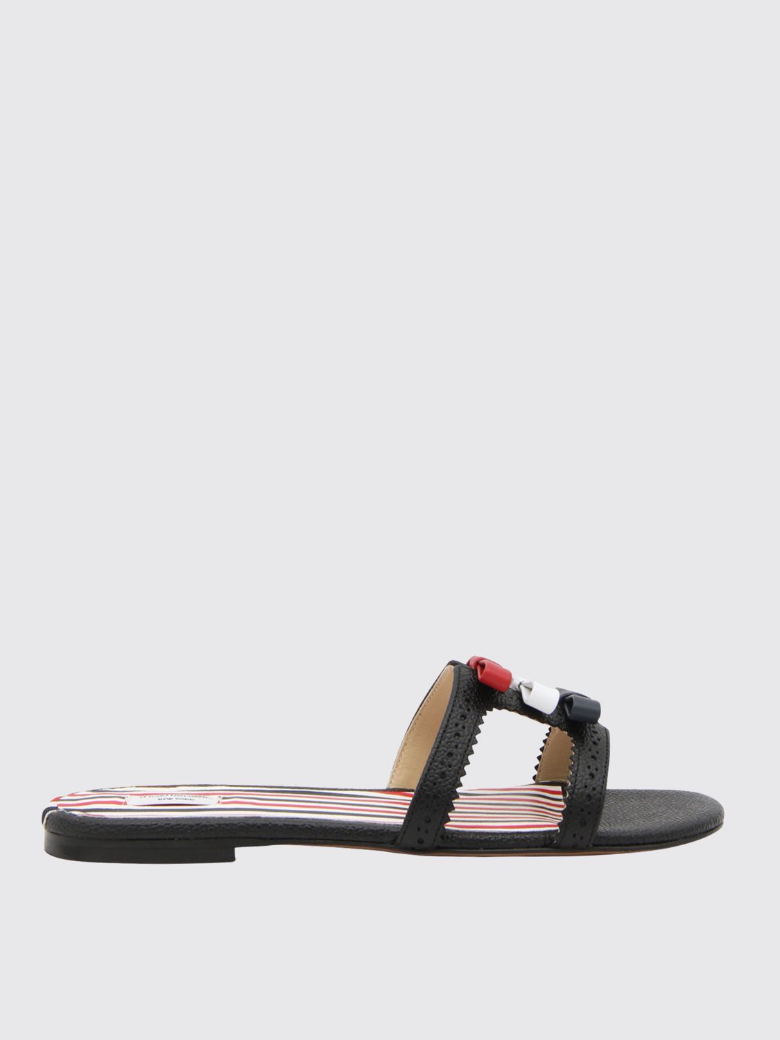 Shop Thom Browne Heeled Sandals  Woman Color Black