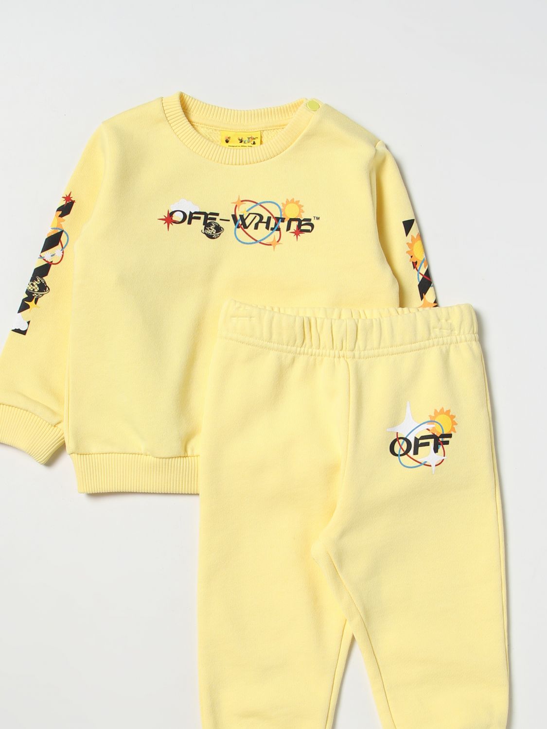 off white yellow jumpsuit