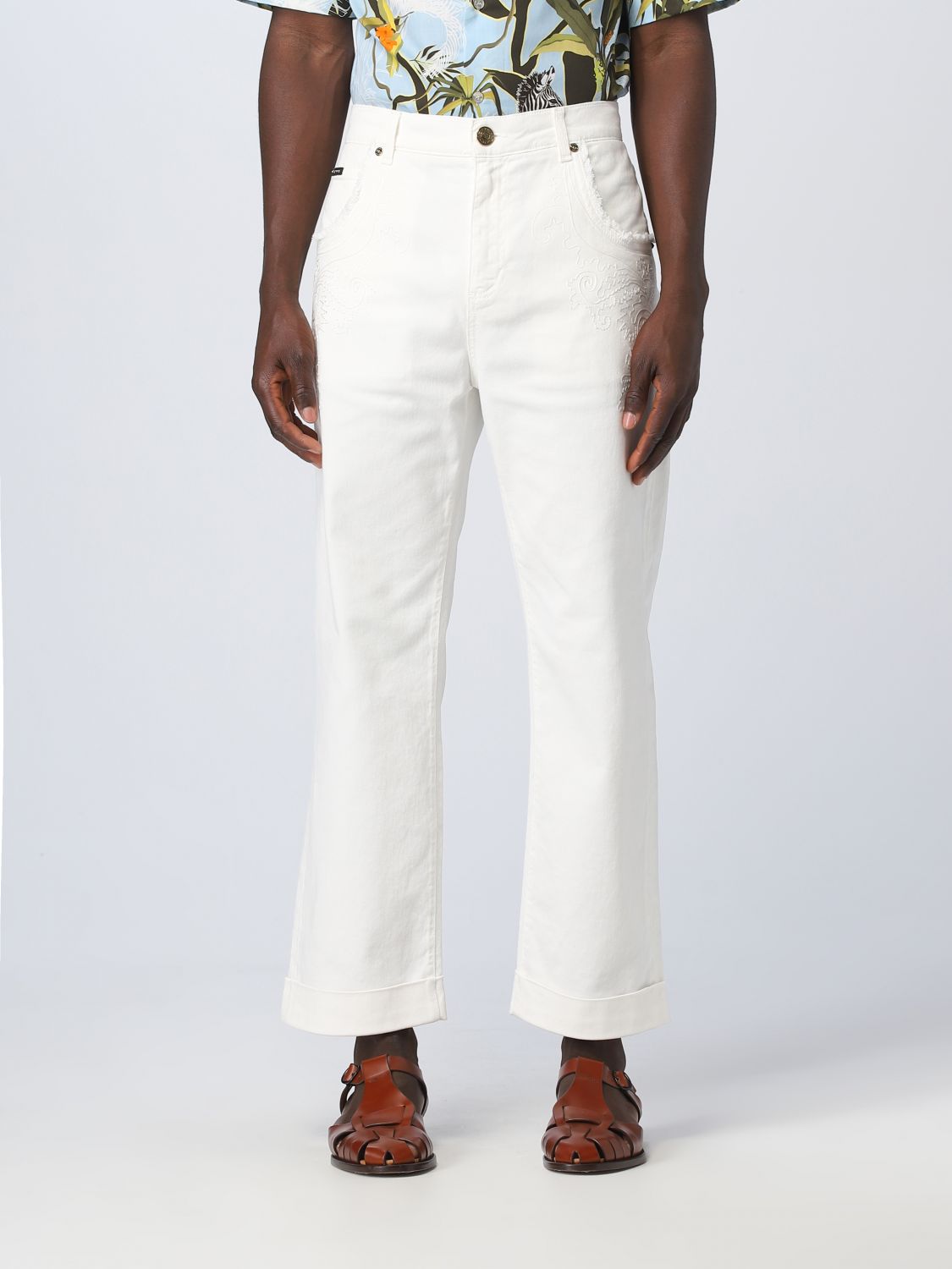 Etro Jeans  Men Colour White