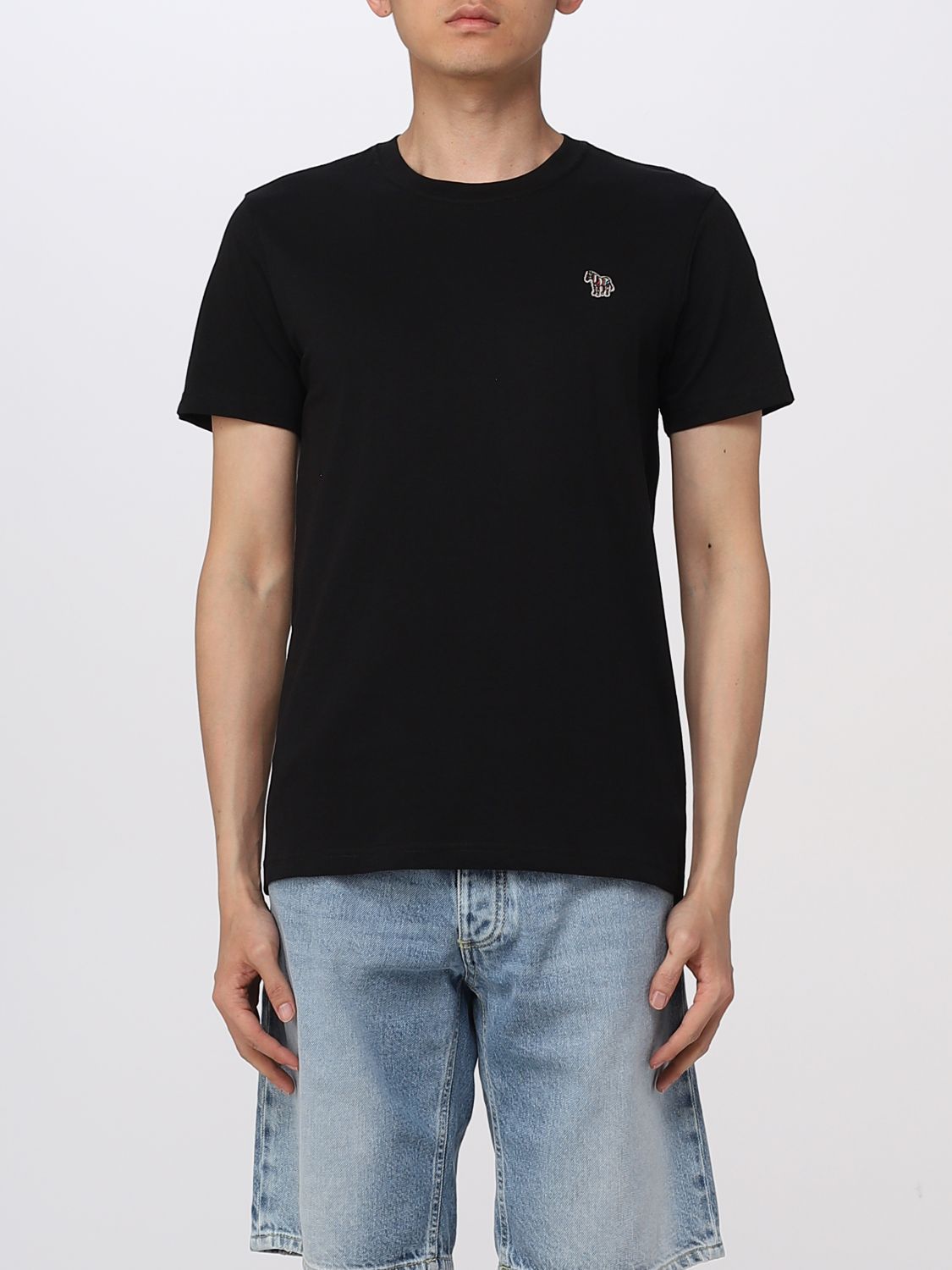 PS PAUL SMITH: t-shirt for man - Black | Ps Paul Smith t-shirt ...