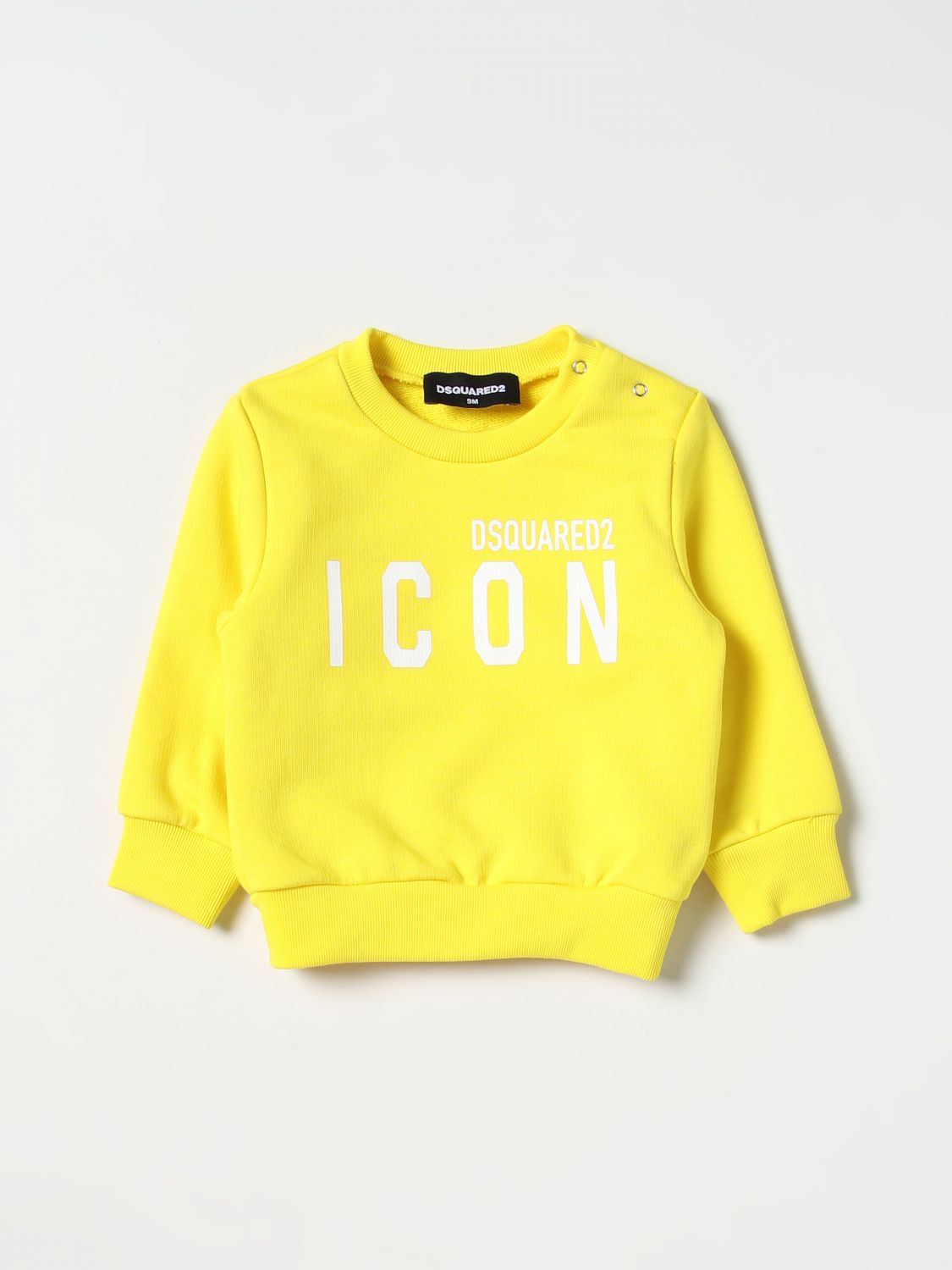 grafiek Maar globaal Dsquared2 Junior Babies' Sweater Kids Color Yellow | ModeSens