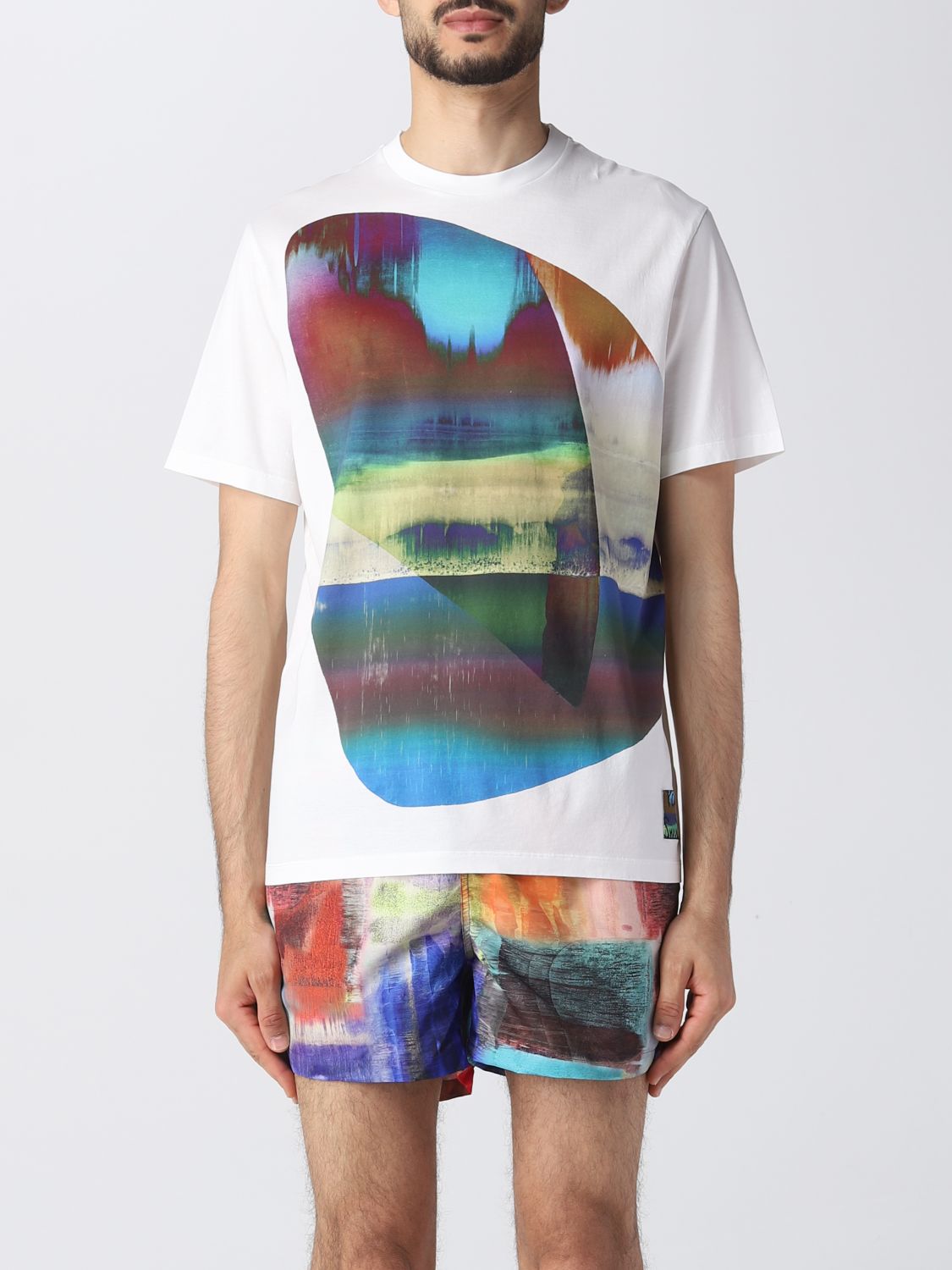 PS PAUL SMITH: t-shirt for man - White | Ps Paul Smith t-shirt ...