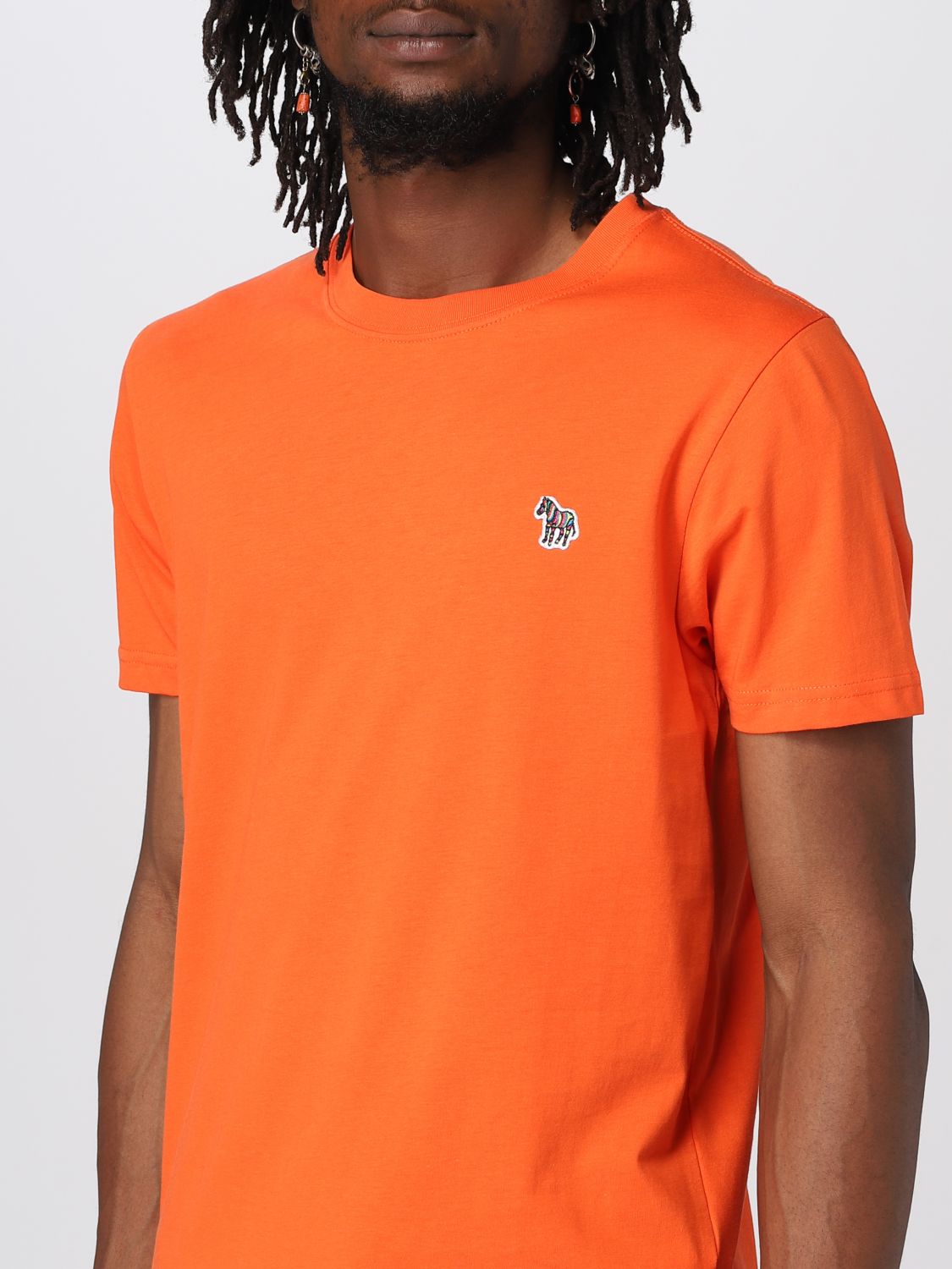 PS PAUL SMITH: t-shirt for man - Orange | Ps Paul Smith t-shirt ...