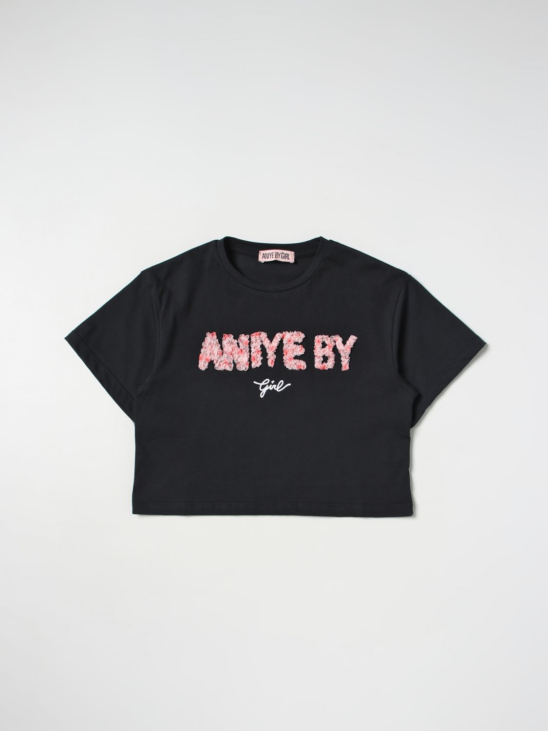 ANIYE BY: t-shirt for girls - Black | Aniye By t-shirt 033390 online on ...