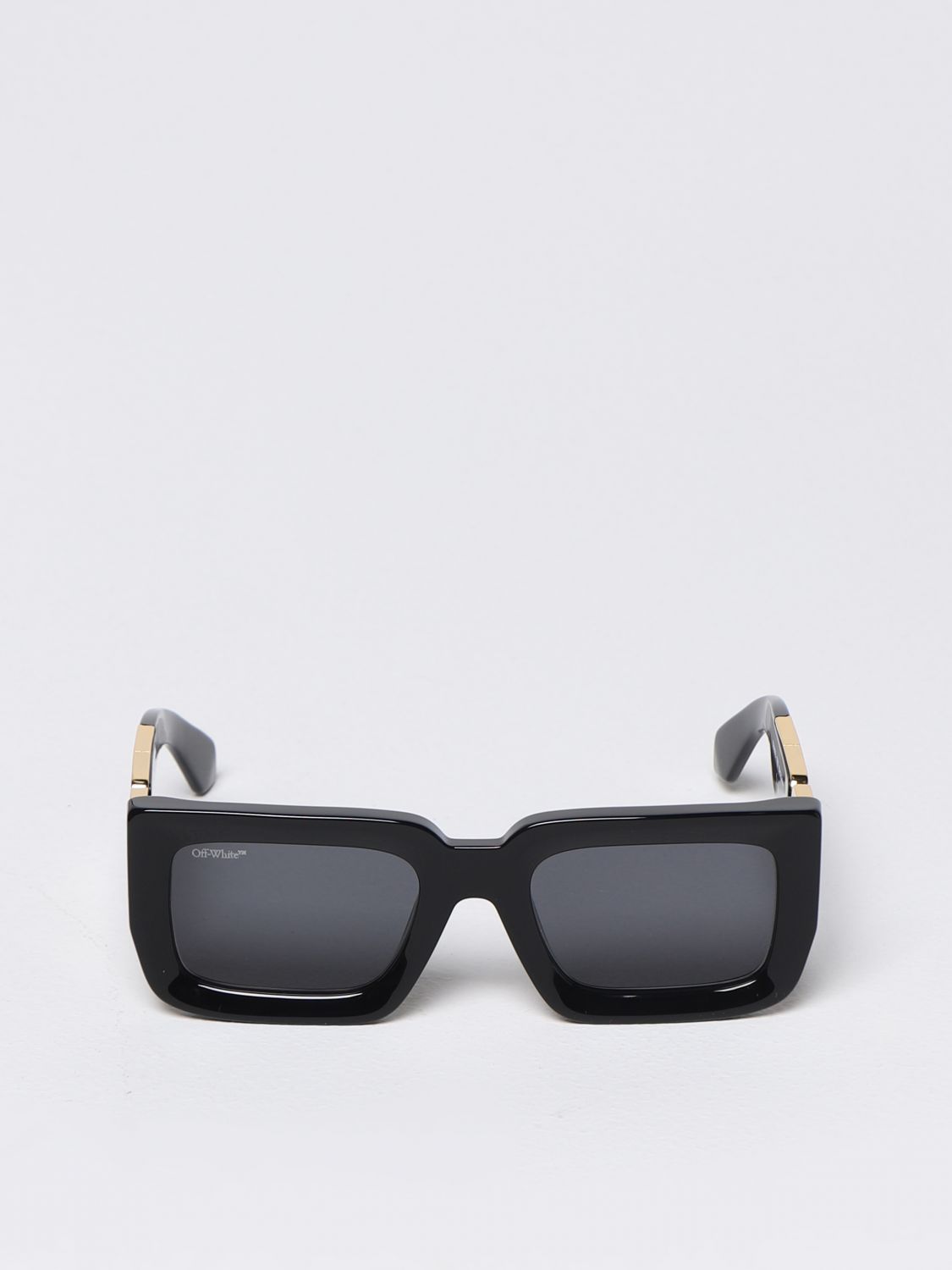 Off-White Dark Grey Marble Boston Sunglasses - Men from