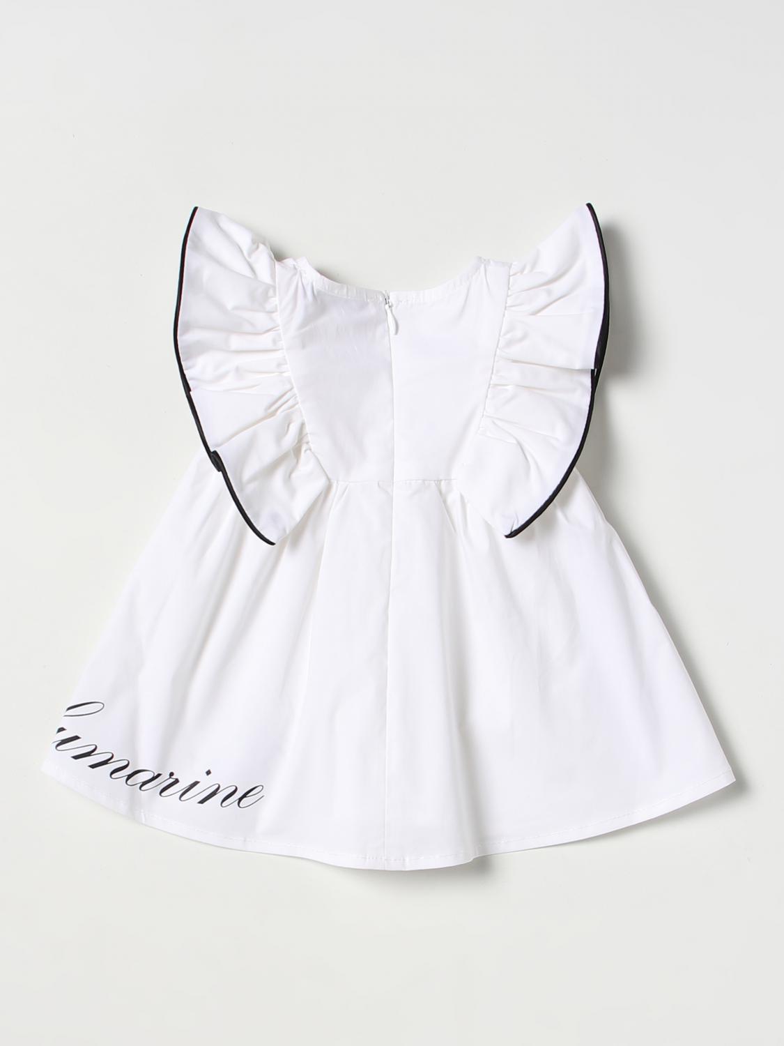 MISS BLUMARINE romper for baby White Miss Blumarine romper
