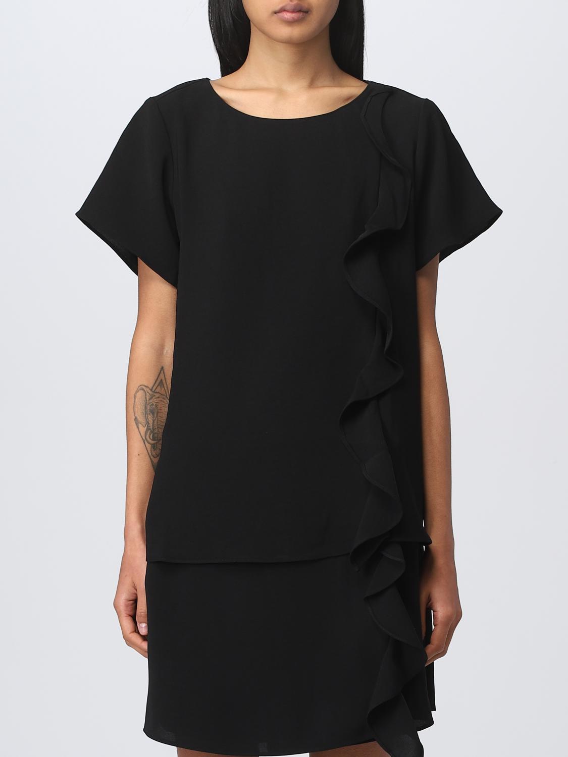 ARMANI EXCHANGE: top for woman - Black | Armani Exchange top 3RYH45YN9JZ  online on 