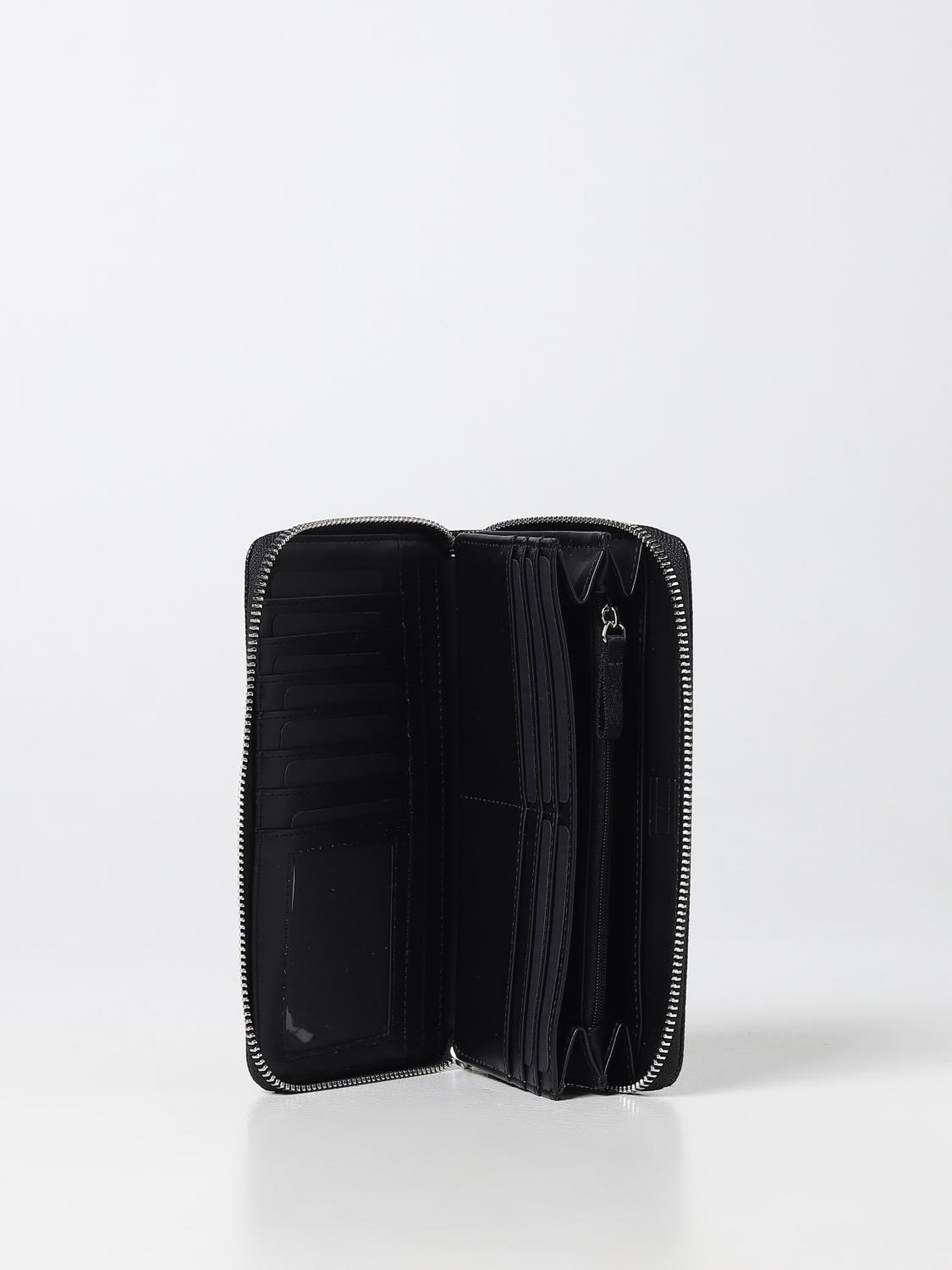 TOMMY JEANS wallet for woman Black Tommy Jeans wallet AW0AW14575