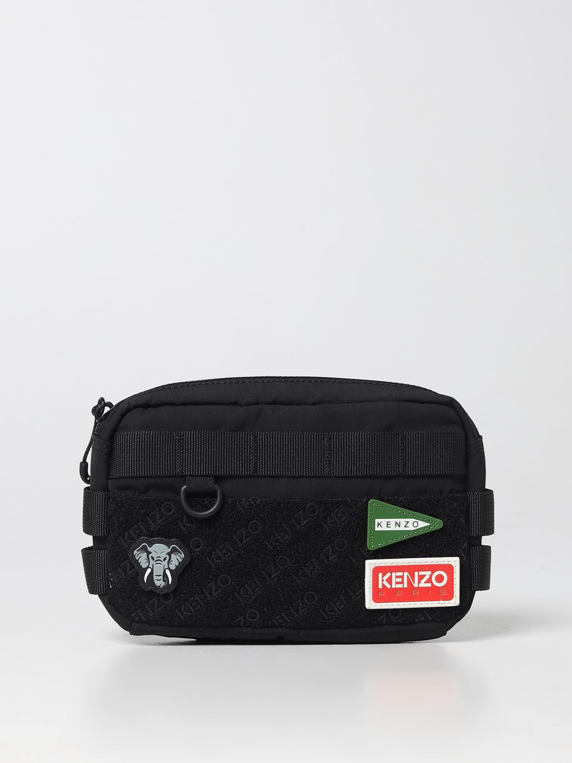 KENZO: belt bag for man - Black | Kenzo belt bag FD55SA217F30 online on ...