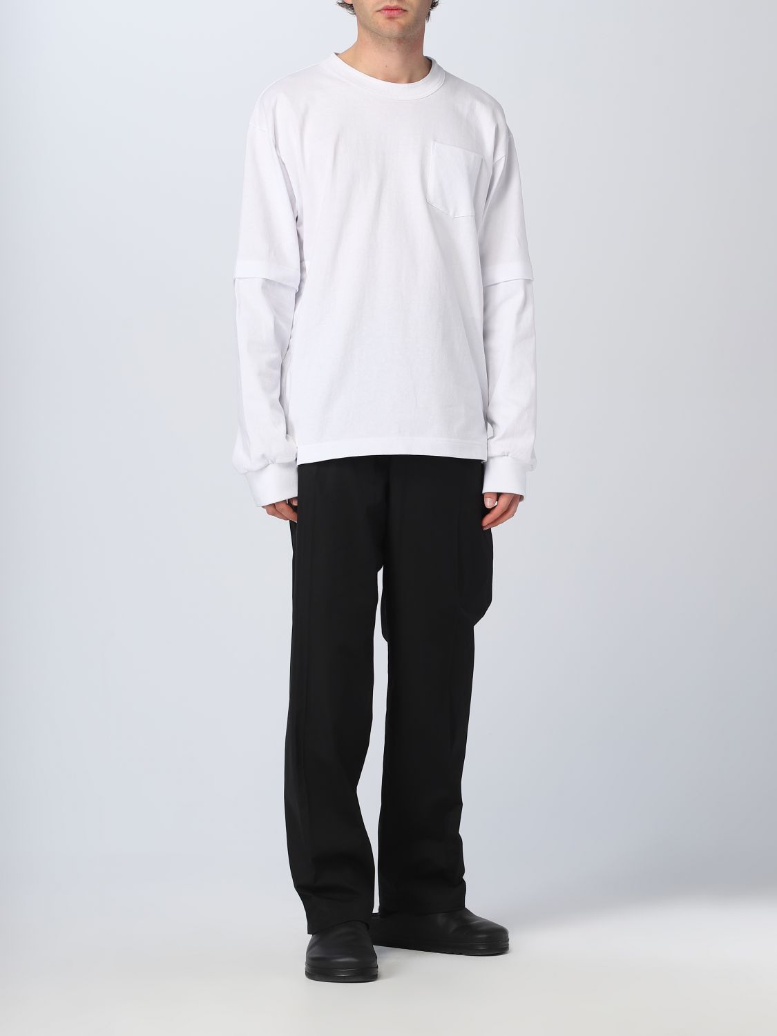 Sweatshirt Sacai: Sacai sweatshirt for man white 2