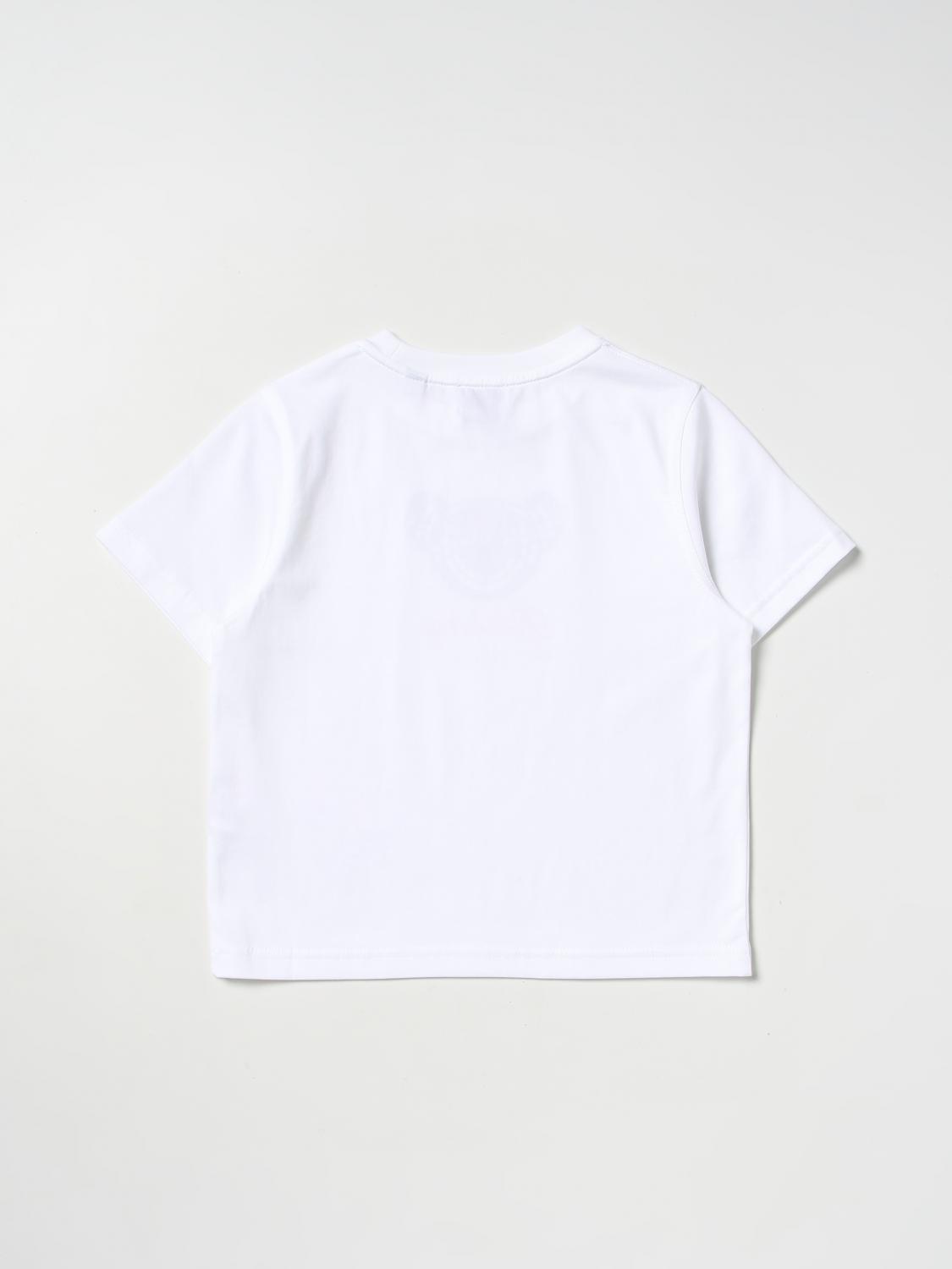 BURBERRY: Camiseta para niño, Blanco | Camiseta Burberry 8062151 en línea  en 