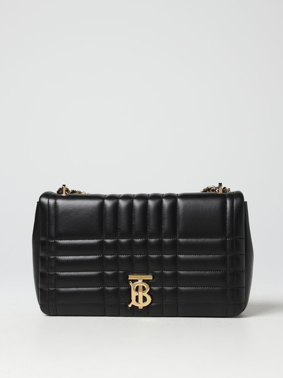 Burberry Black Nappa Leather Mini Lola Crossbody Bag