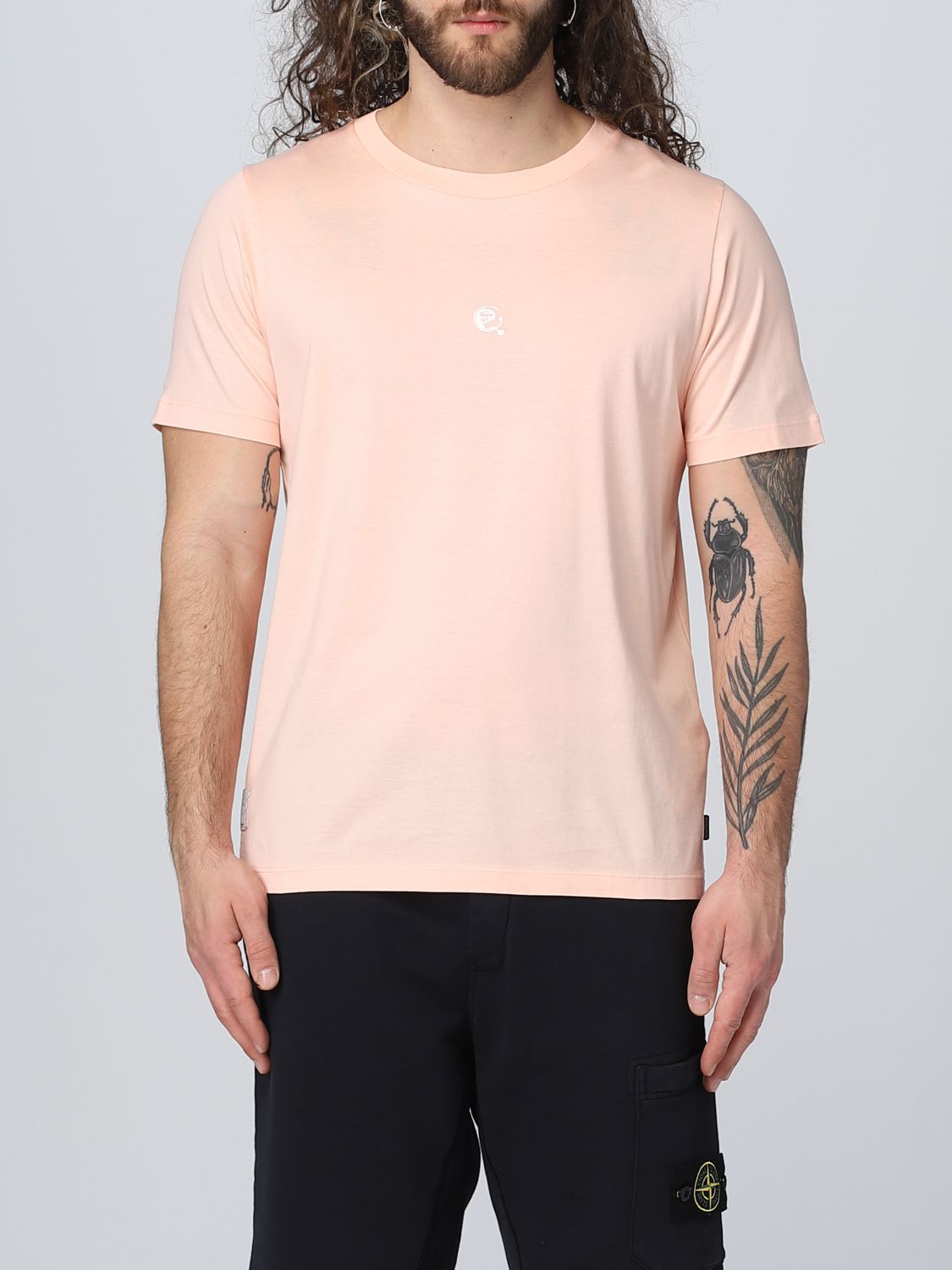 Stone Island T-shirt  Men Color Pink