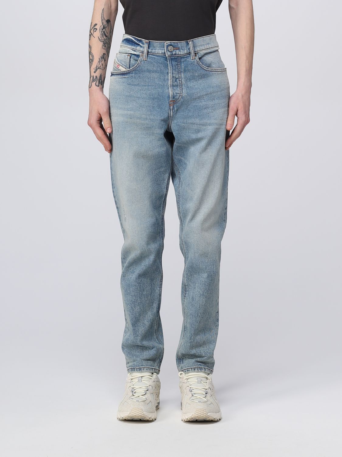 DIESEL: jeans for man - Denim | Diesel jeans A0357109E86 online on ...
