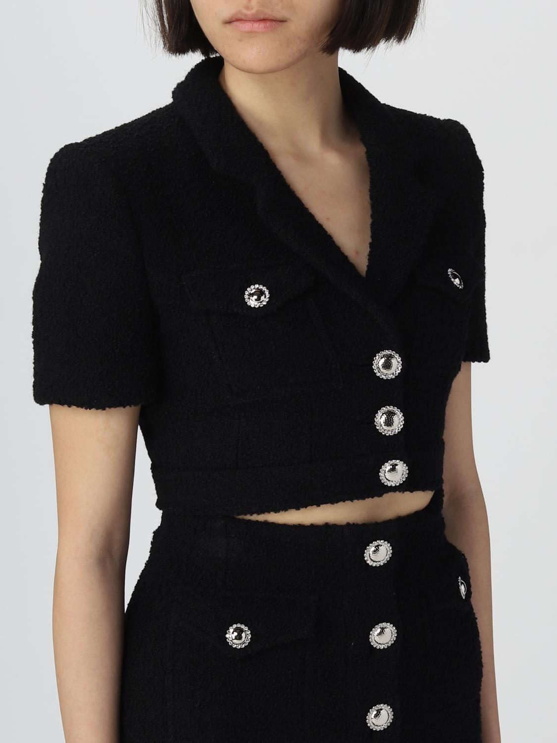 Blazer Alessandra Rich: Blazer Alessandra Rich donna nero 5