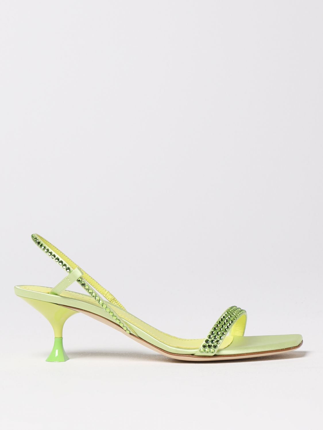 3juin Flat Sandals  Woman Color Green