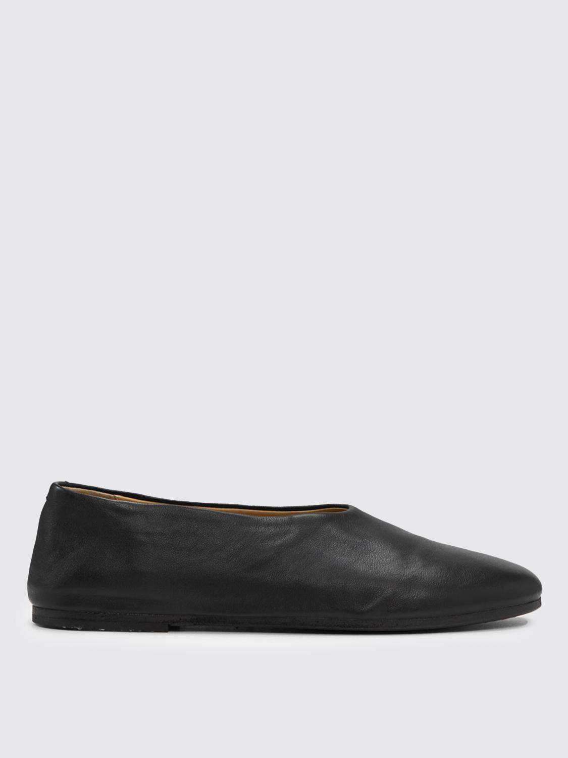Marsèll Coltellaccio Round-headed Ballet Shoes In Black