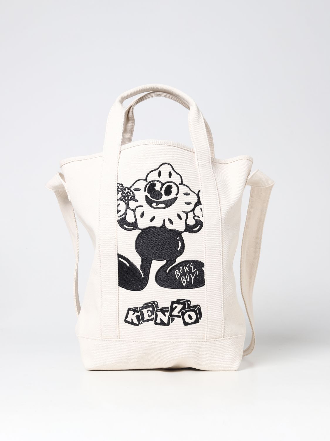 Kenzo Tote Bags  Woman Color White