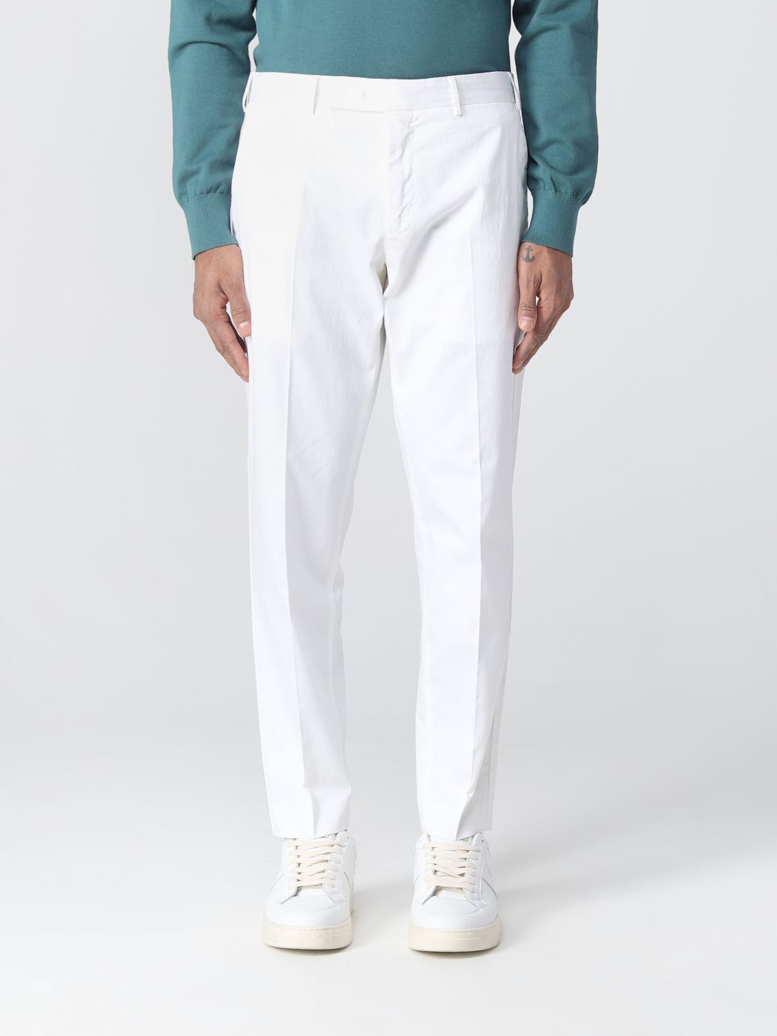 PT TORINO: pants for man - White | Pt Torino pants CORTZ1Z00FWDPM09 ...