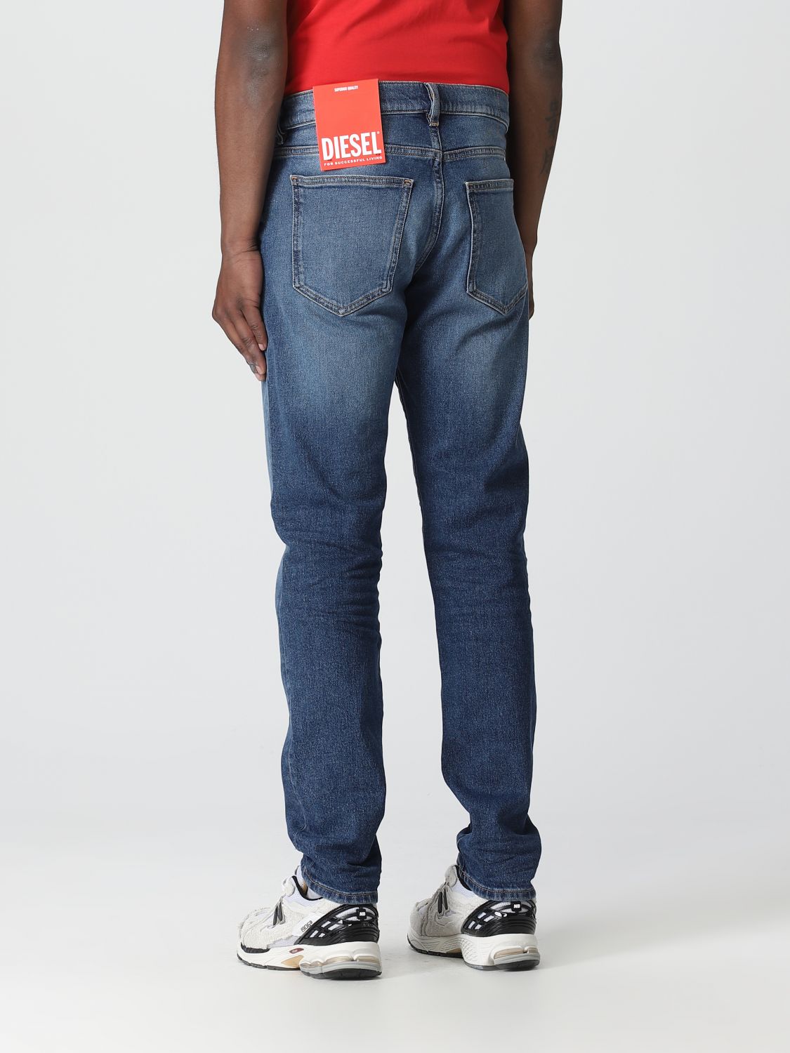 DIESEL: man - Navy | Diesel jeans online on GIGLIO.COM