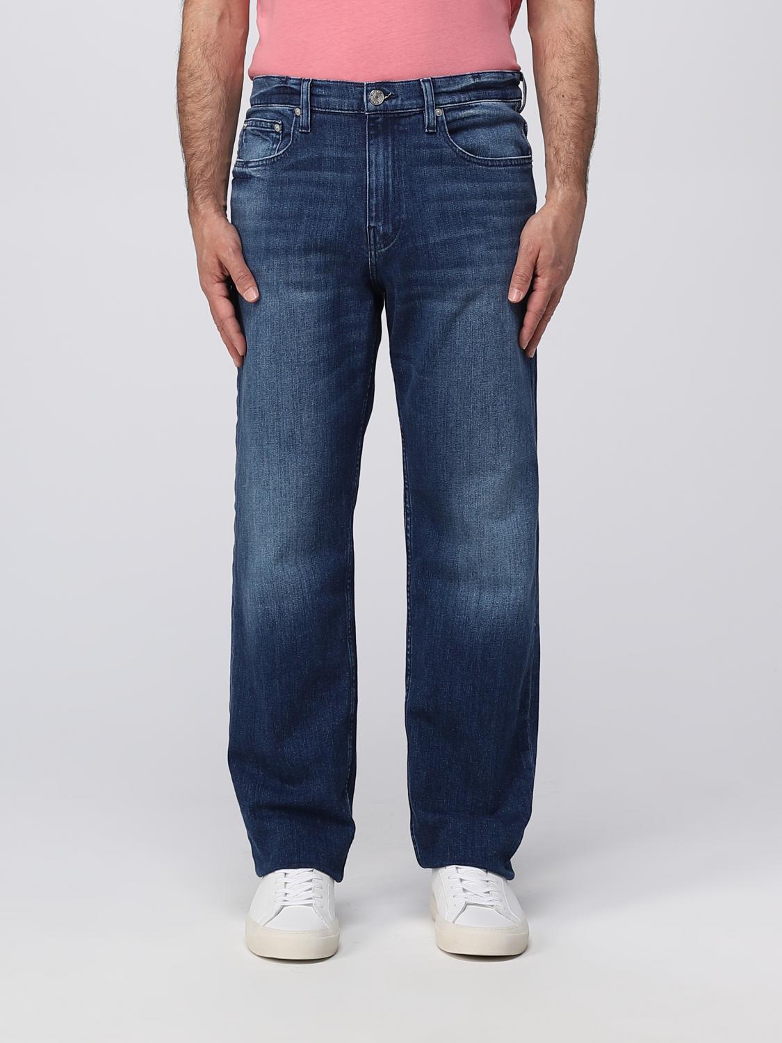 FRAME jeans for man Blue Frame jeans LMHST469 online on