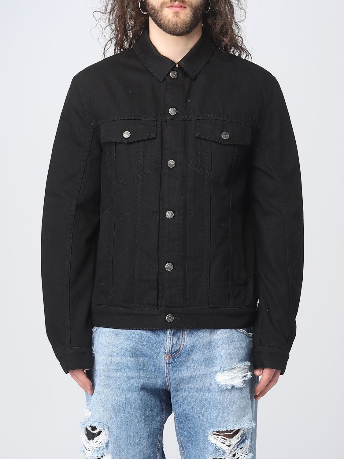 Balmain Jacket Men In Black | ModeSens