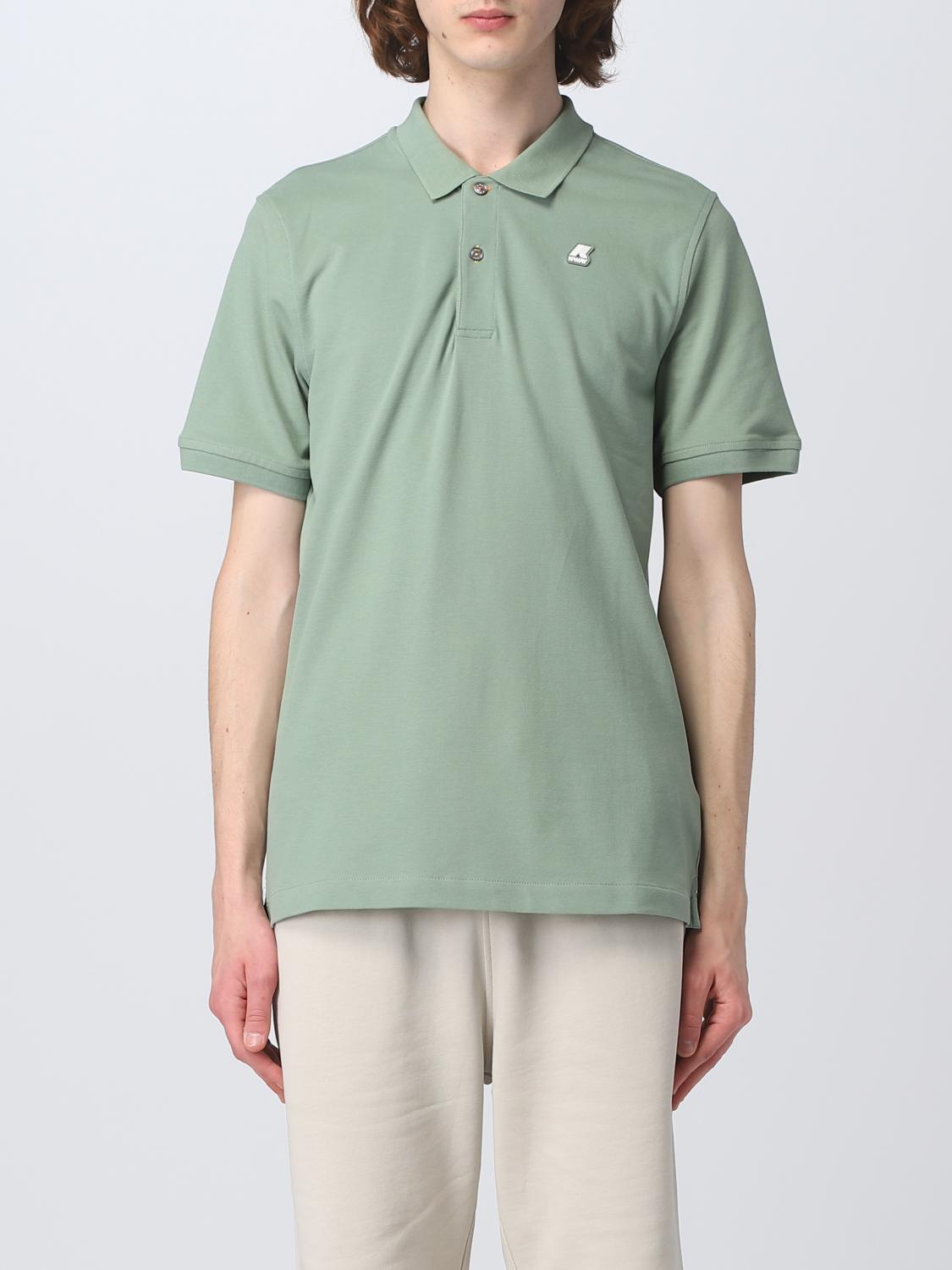 K-way Polo Shirt  Men Color Green