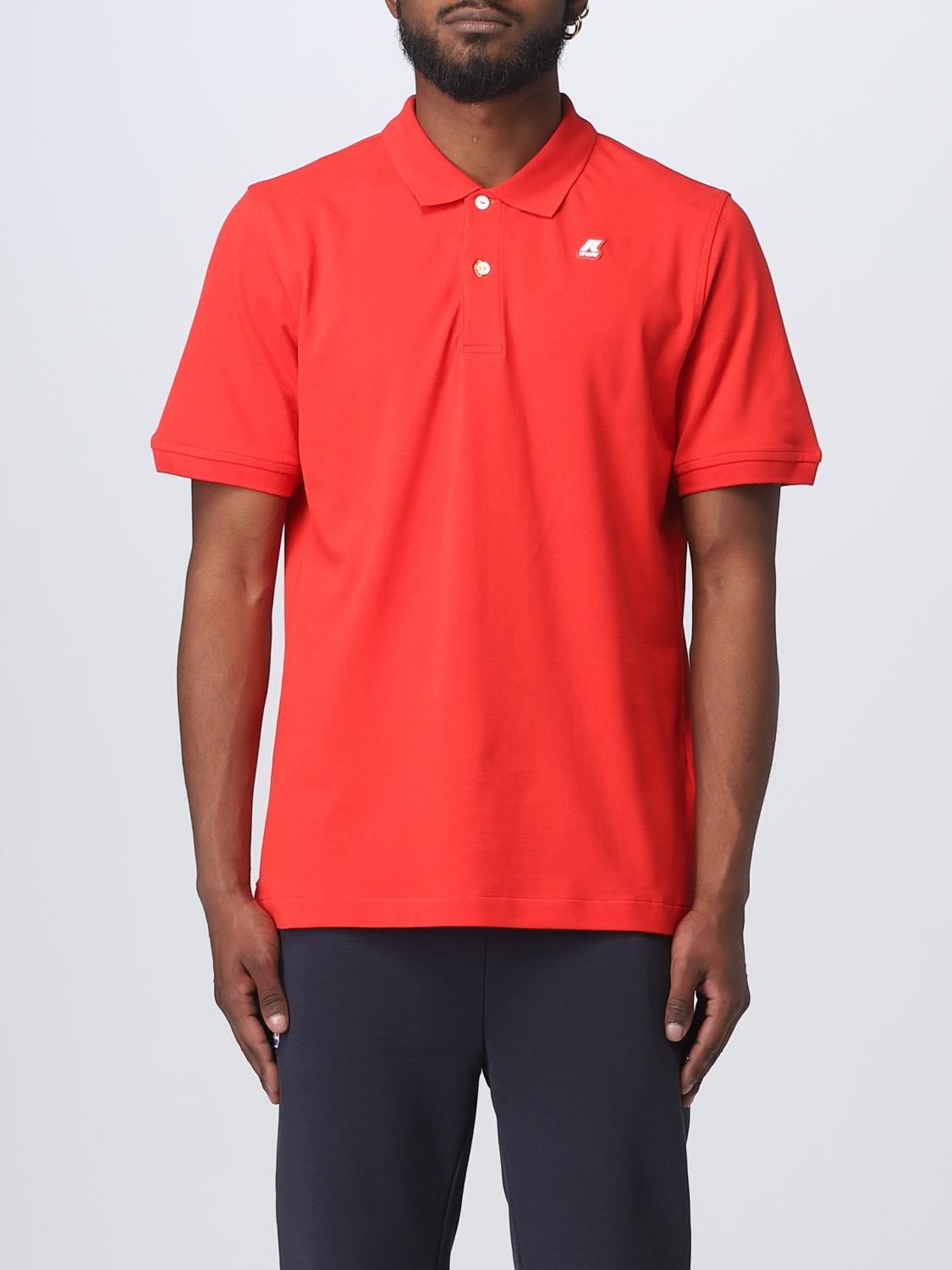 K-way Polo Shirt  Men Color Red